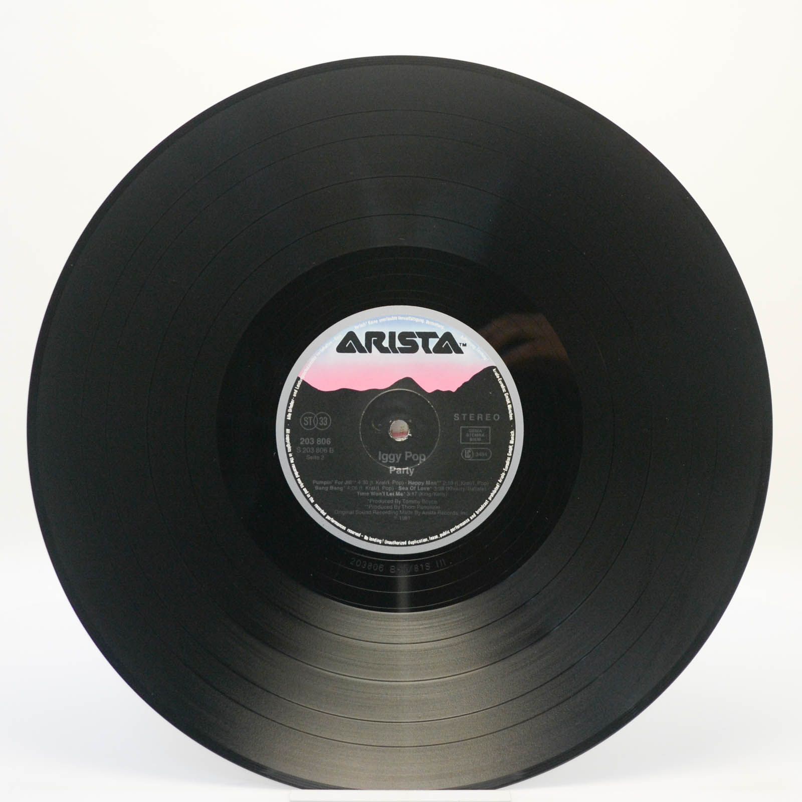 Iggy Pop — Party, 1981