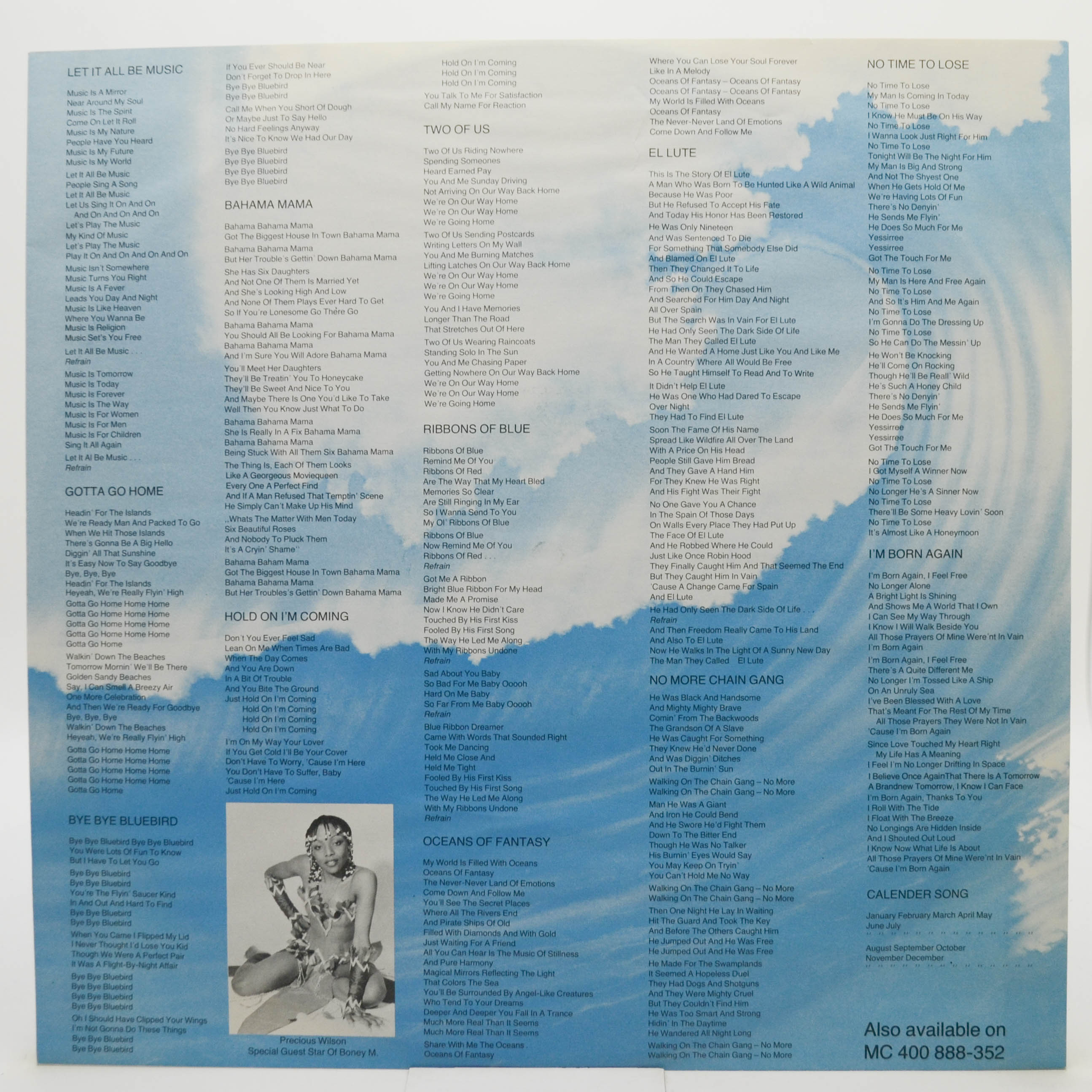 Boney M. — Oceans Of Fantasy, 1979