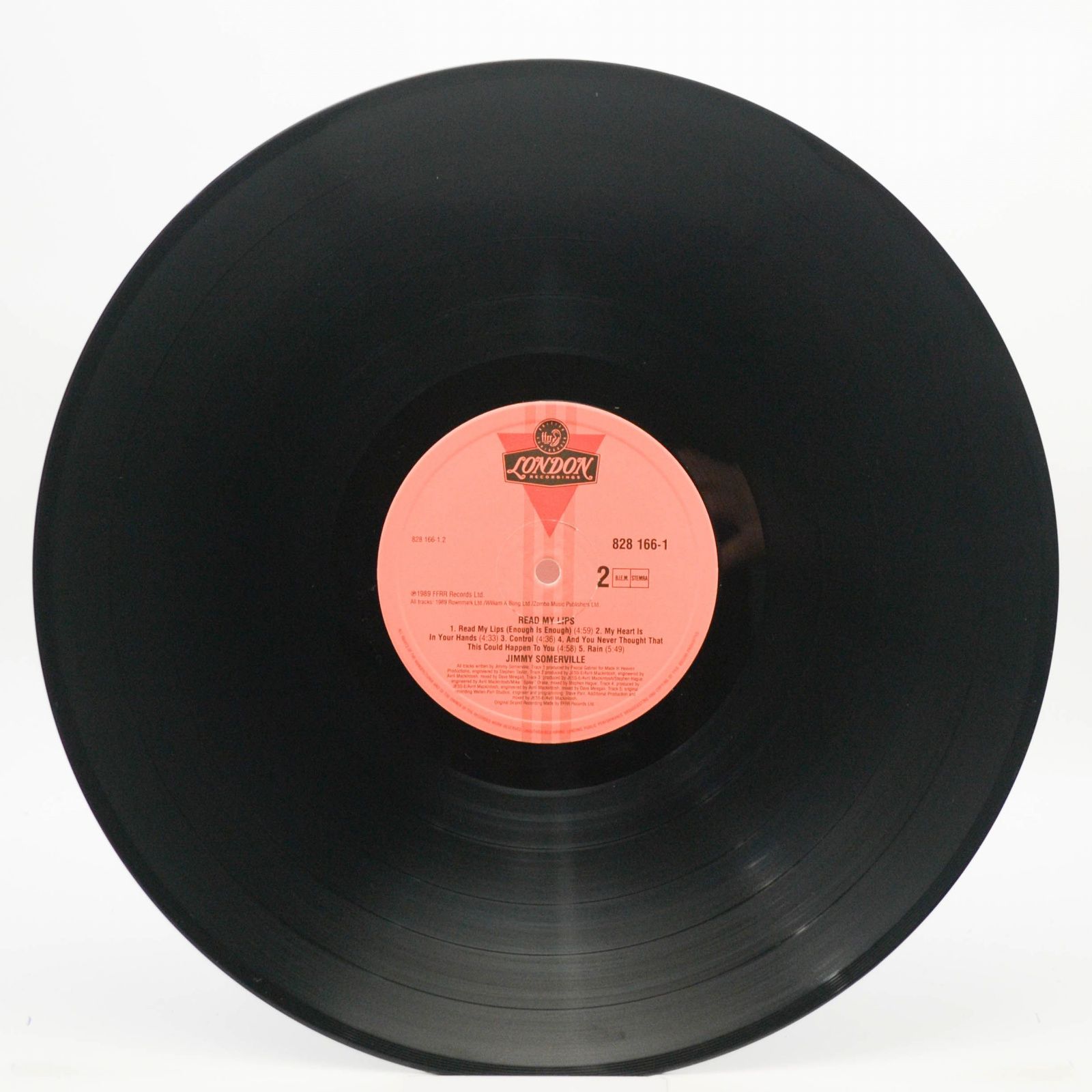 Jimmy Somerville — Read My Lips, 1989