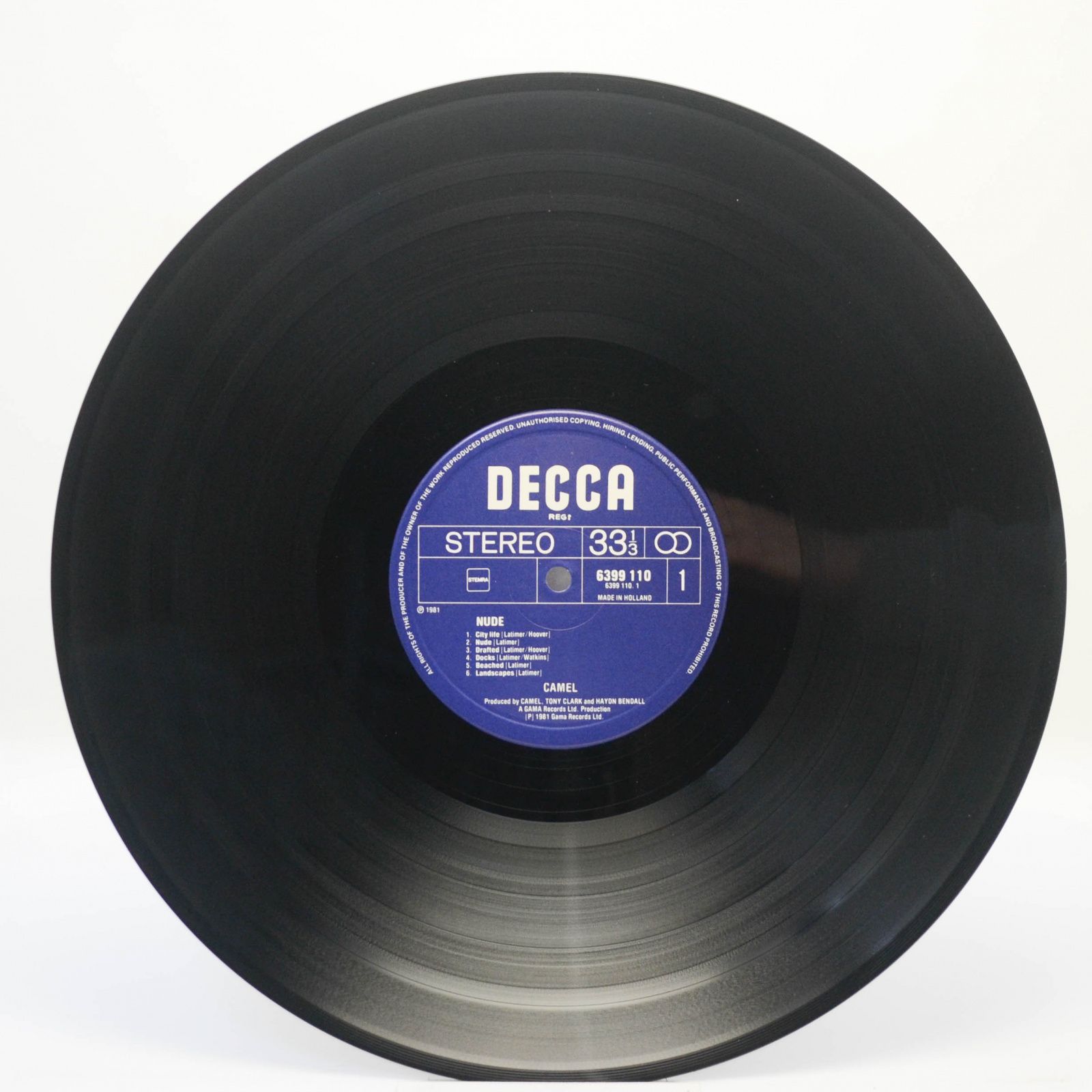 Camel — Nude, 1981