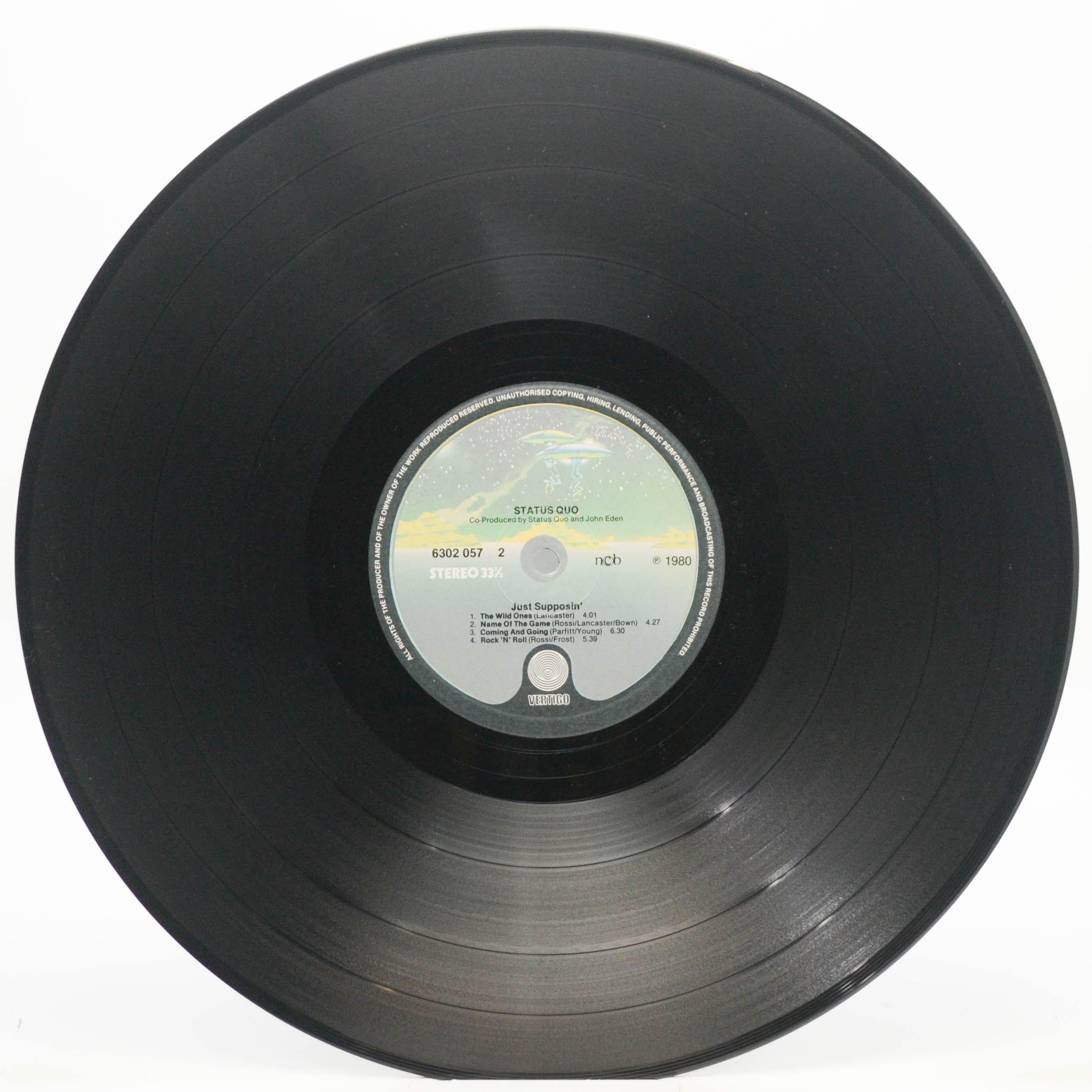 Status Quo — Just Supposin', 1980