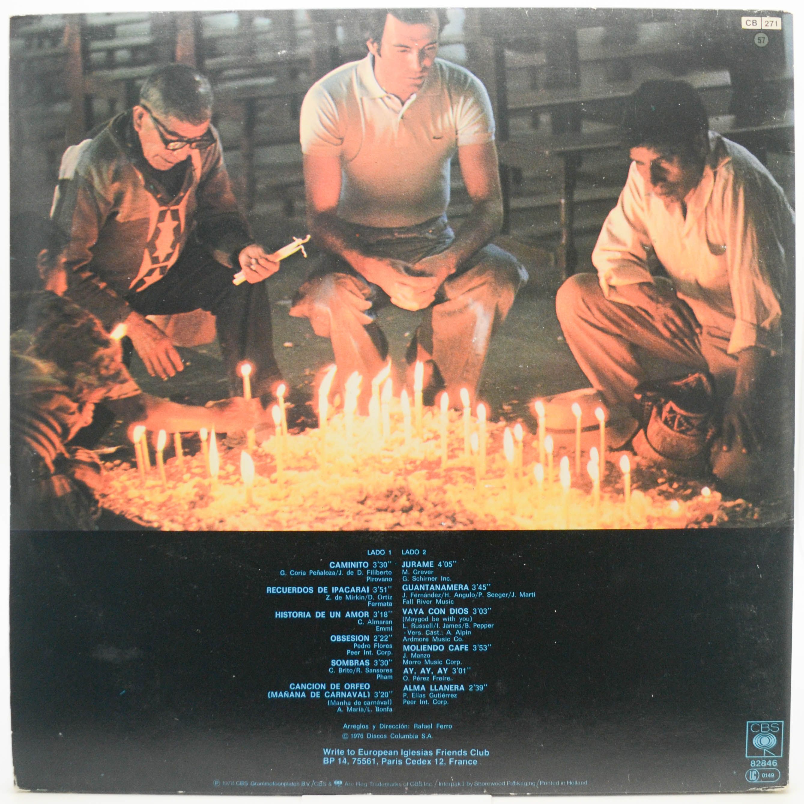 Julio Iglesias — America, 1978