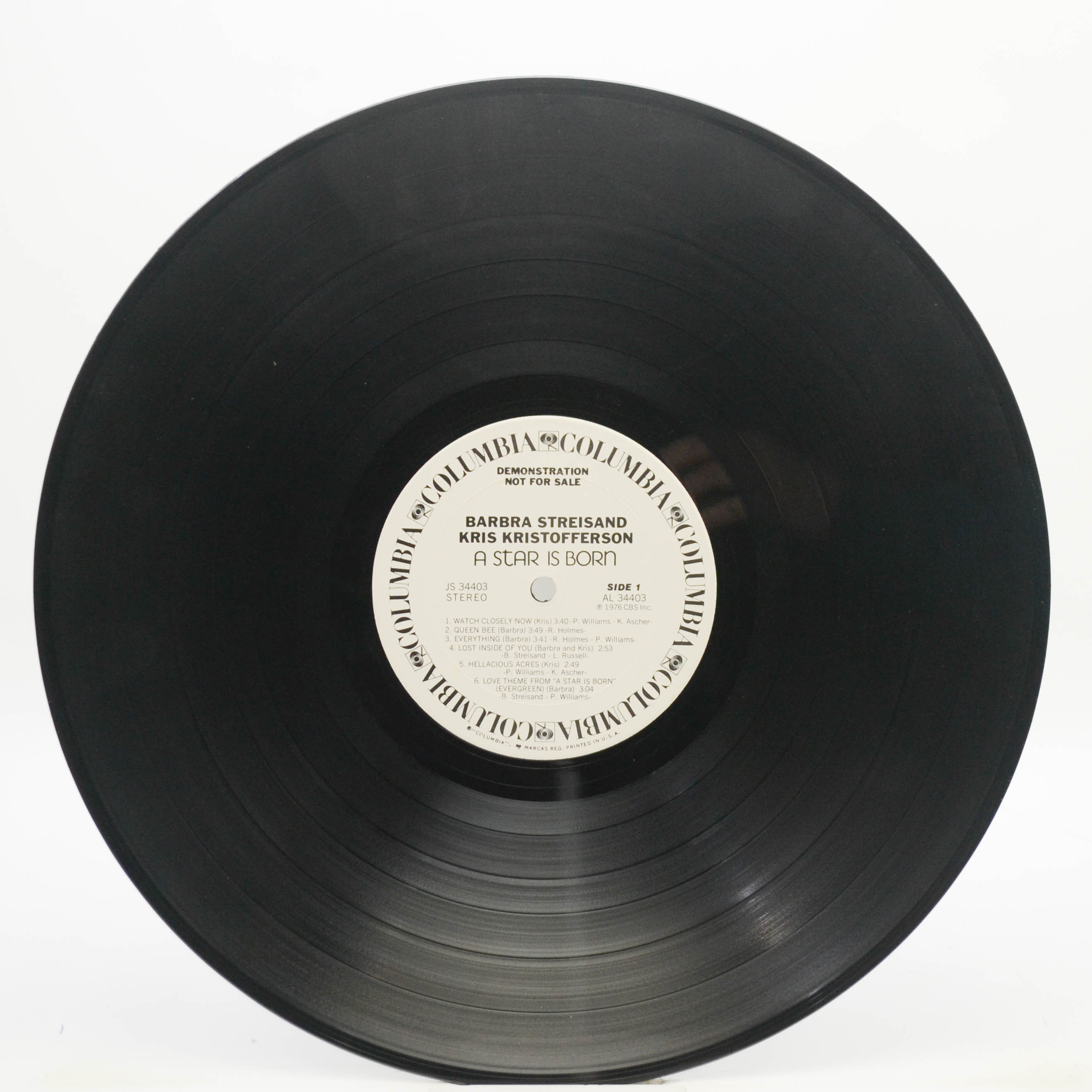 Streisand, Kristofferson — A Star Is Born, 1976