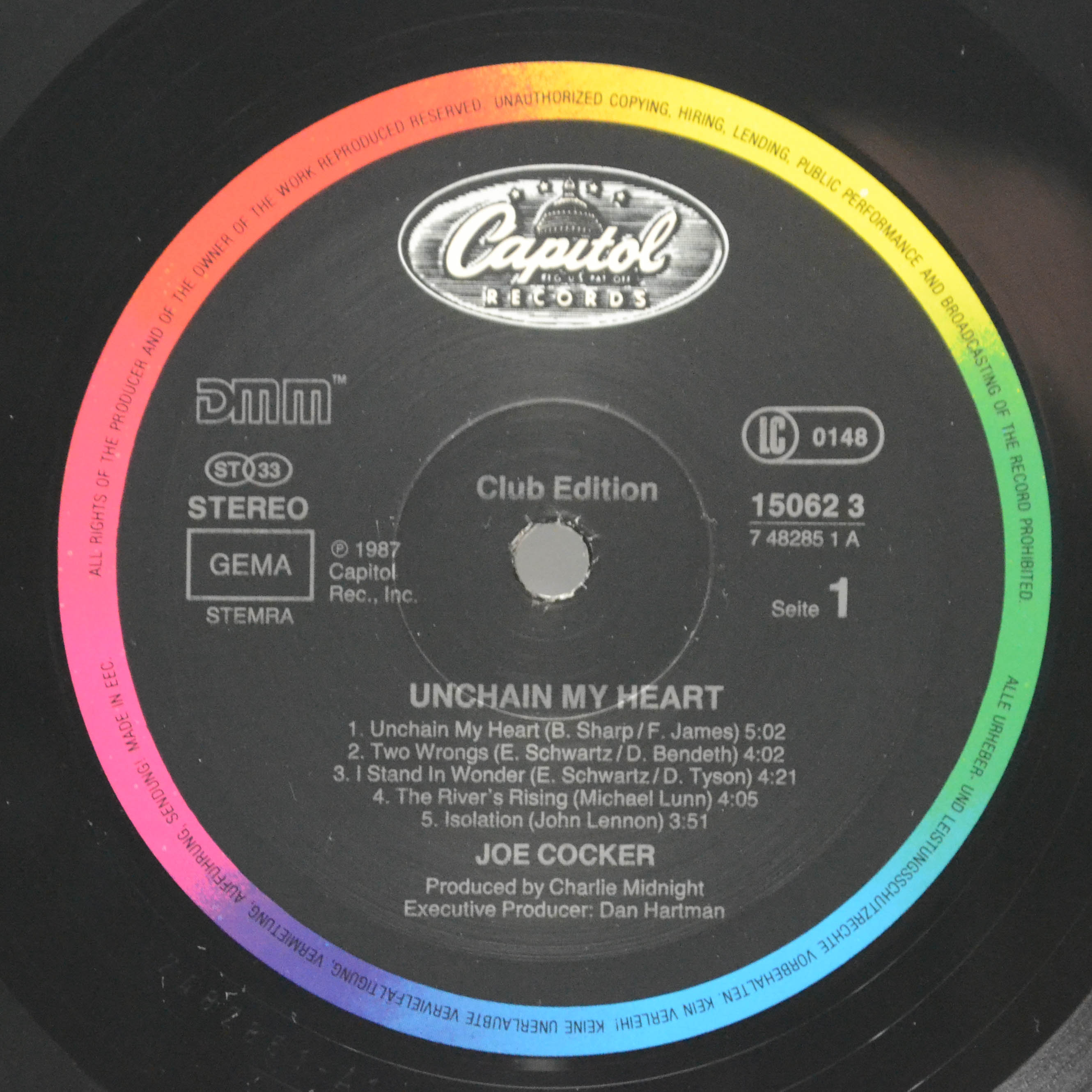 Joe Cocker — Unchain My Heart, 1987