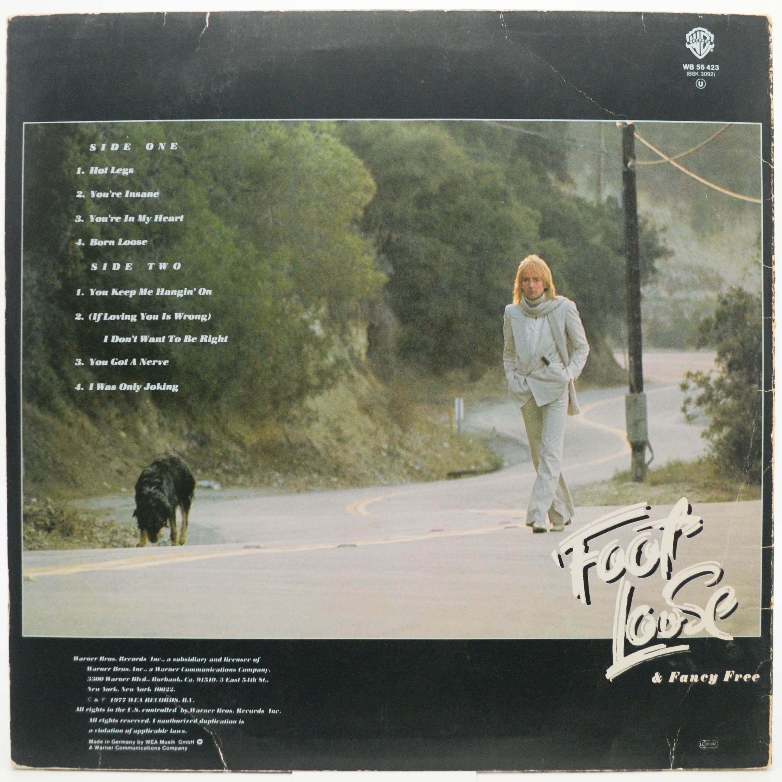 Rod Stewart — Foot Loose & Fancy Free (booklet), 1977