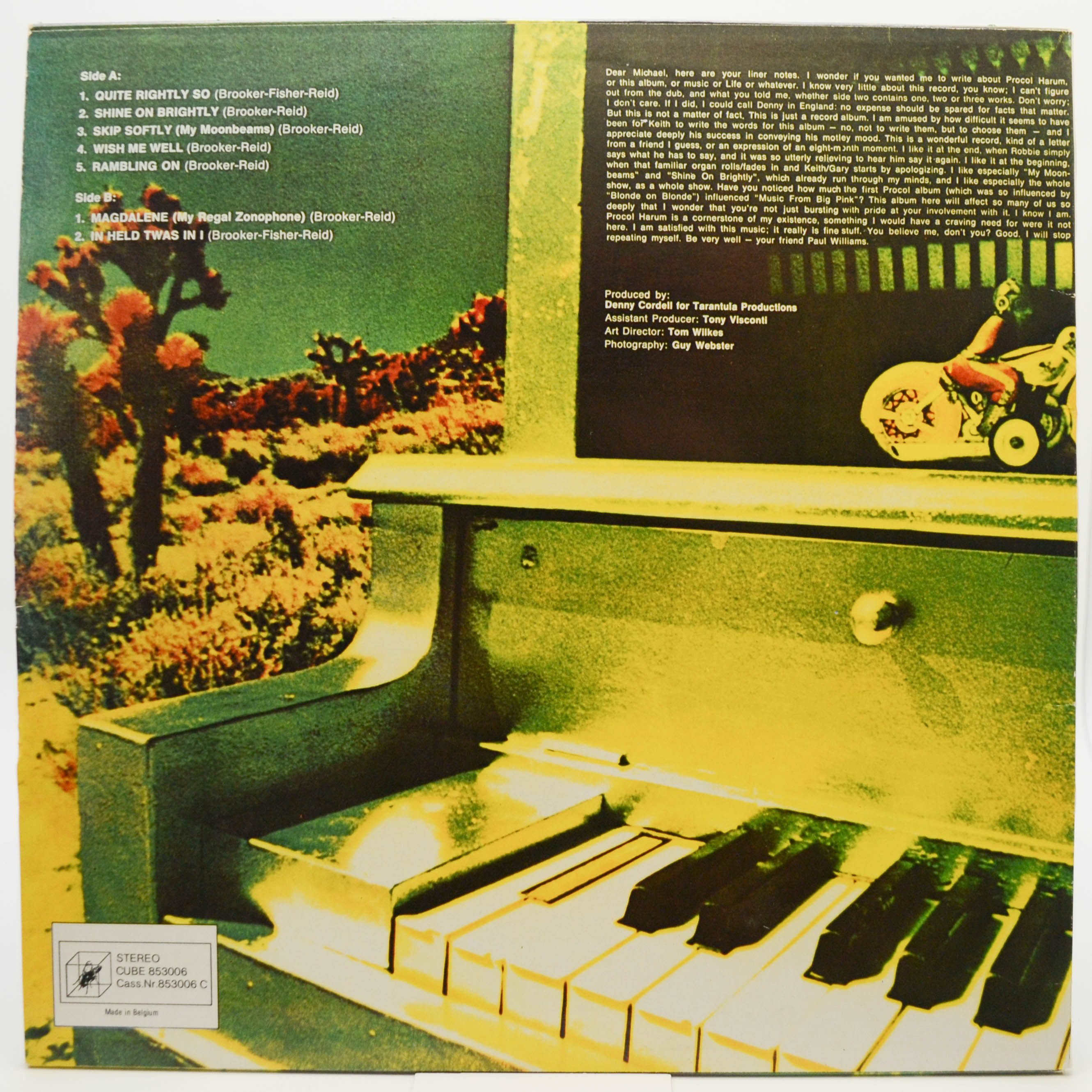 Procol Harum — Shine On Brightly, 1968