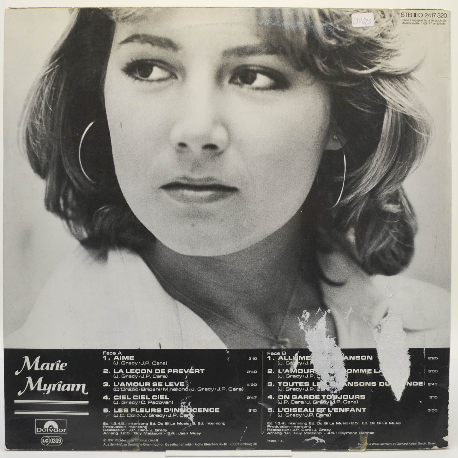 Marie Myriam — Marie Myriam, 1977