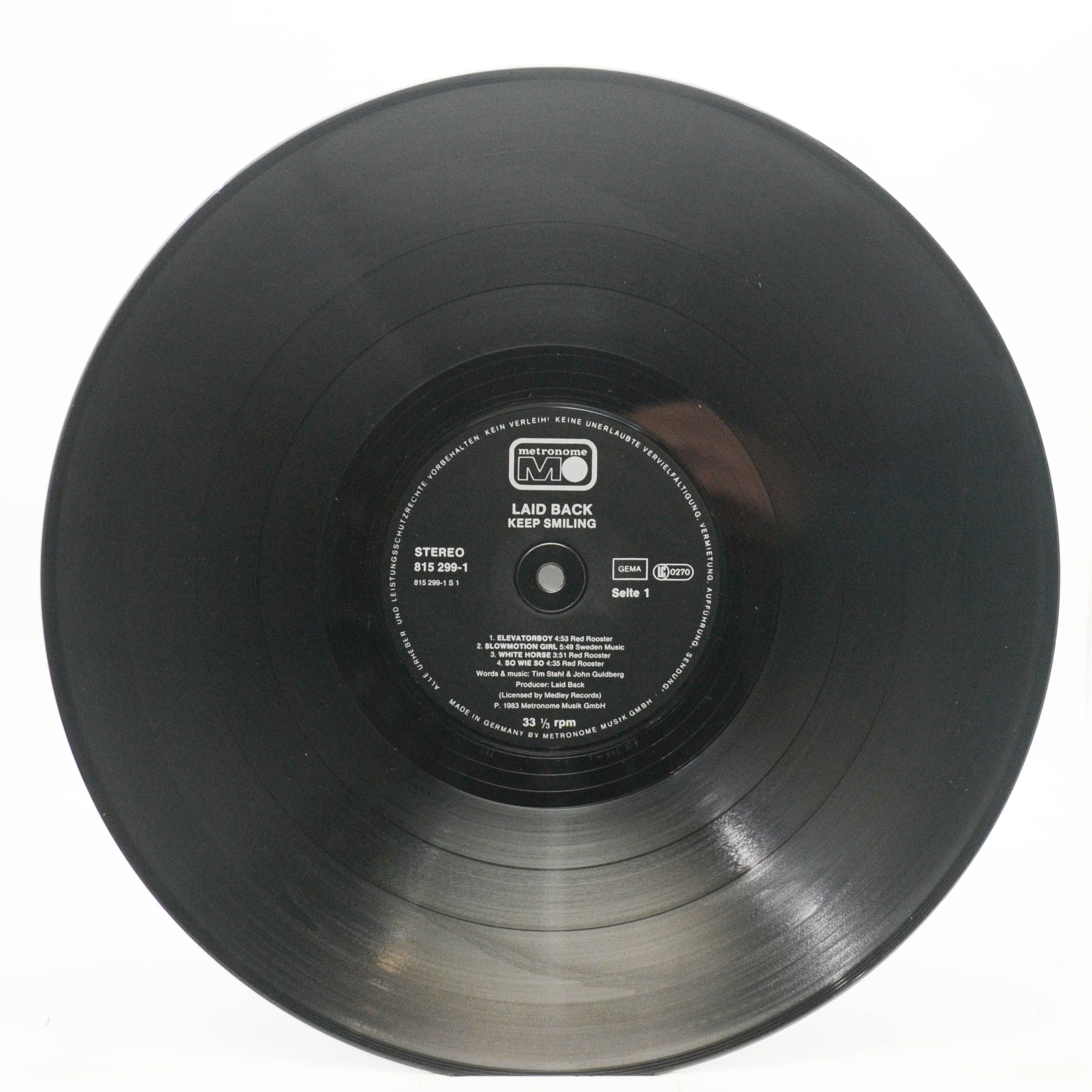 Laid Back — ...Keep Smiling, 1983