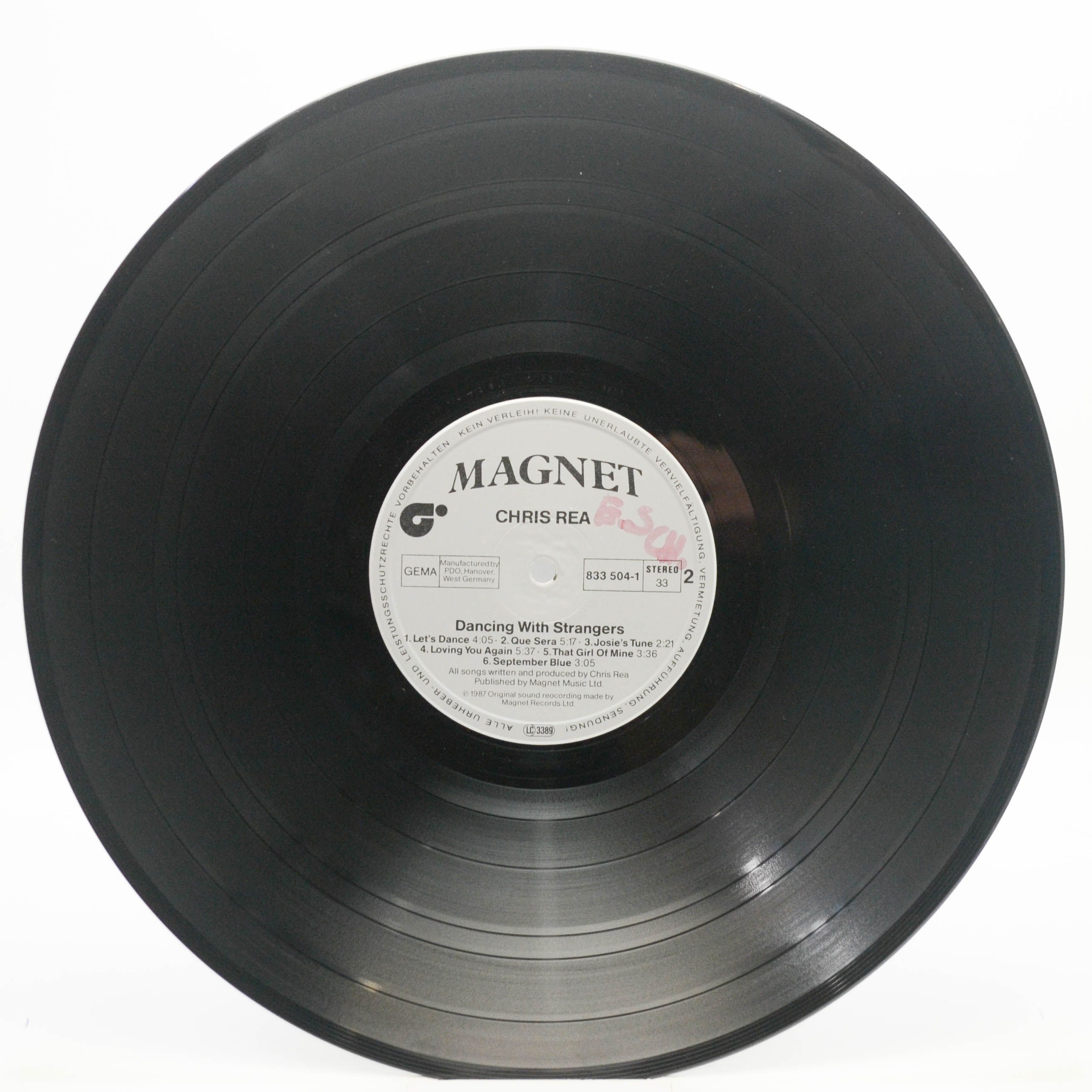 Chris Rea — Dancing With Strangers, 1987