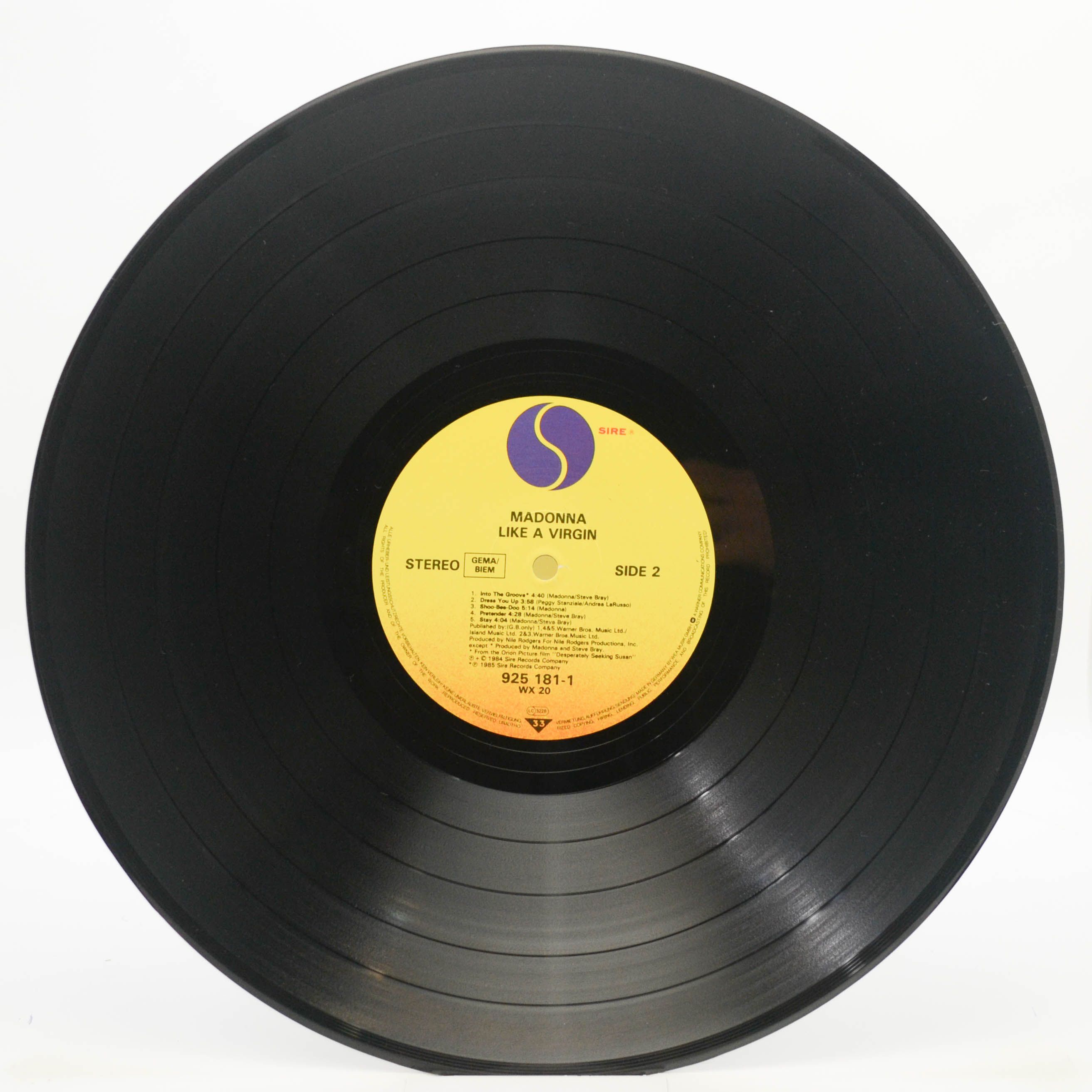 Madonna — Like A Virgin, 1984