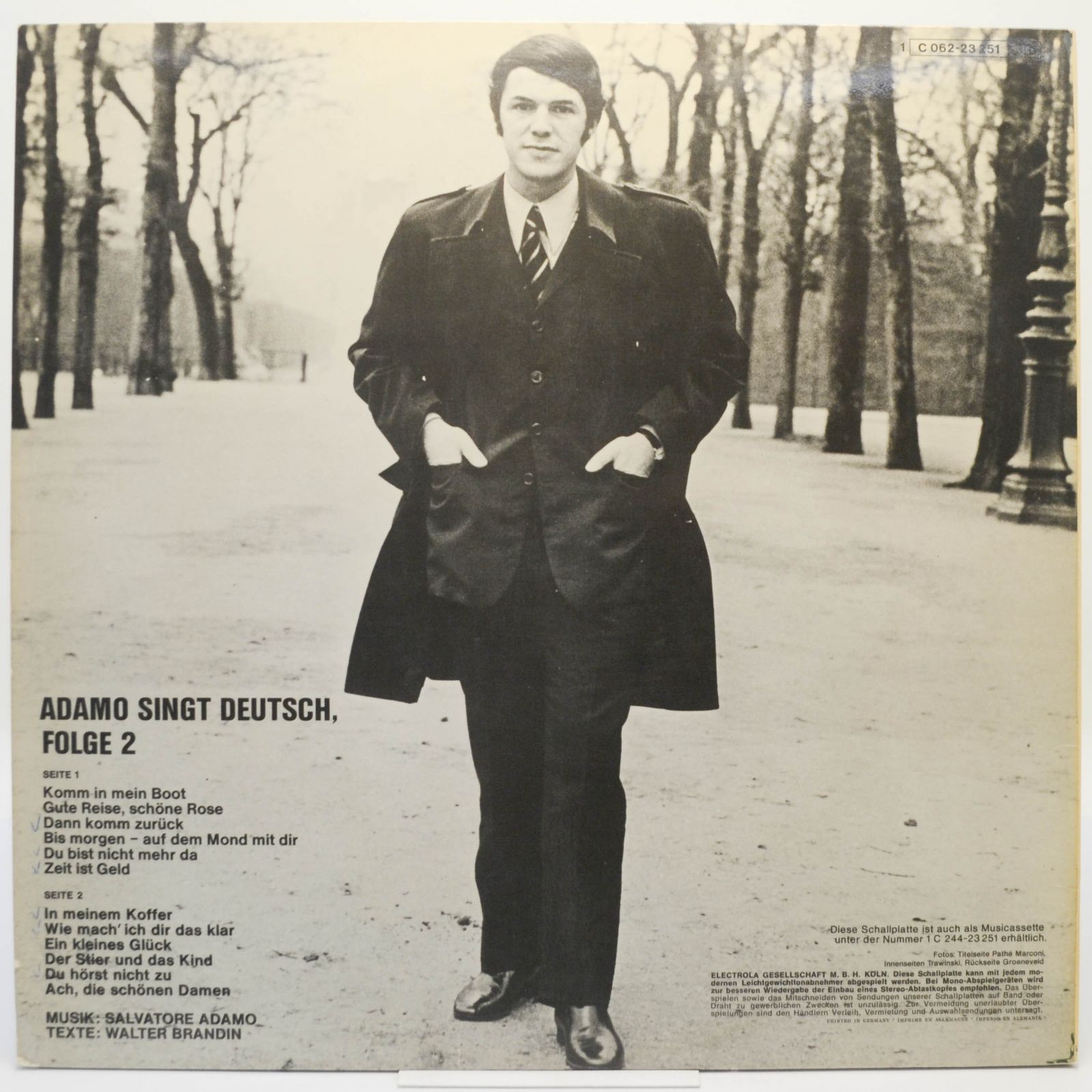 Adamo — Adamo Singt Deutsch Folge 2, 1970