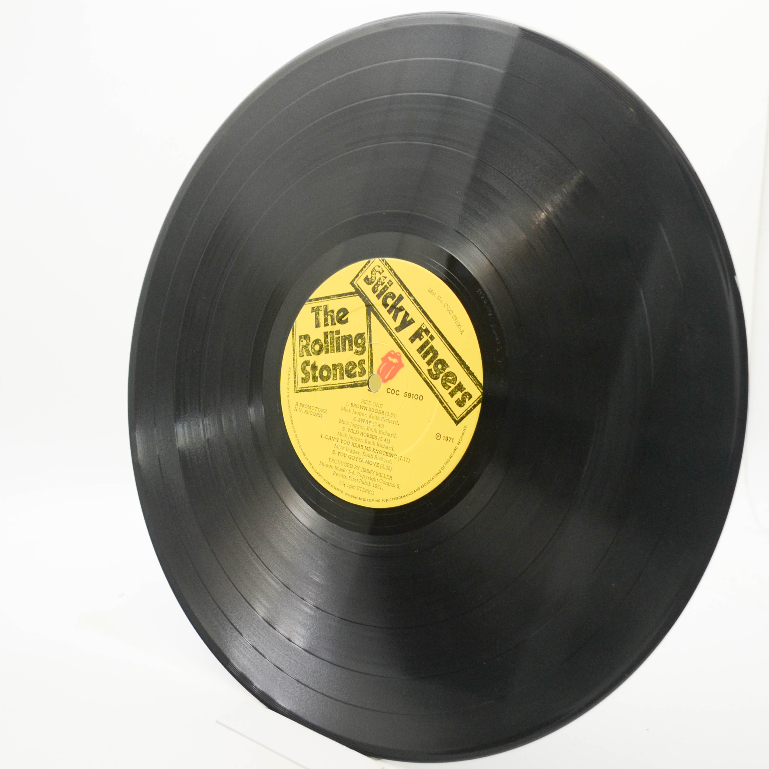 Rolling Stones — Sticky Fingers (1-st, UK), 1971