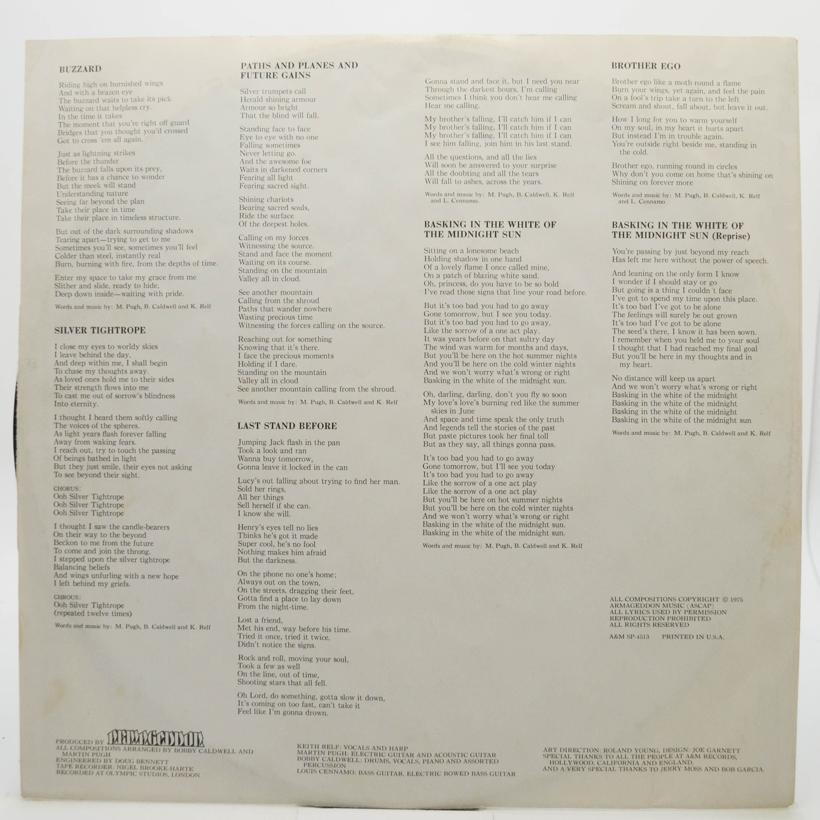 Armageddon — Armageddon (USA), 1975