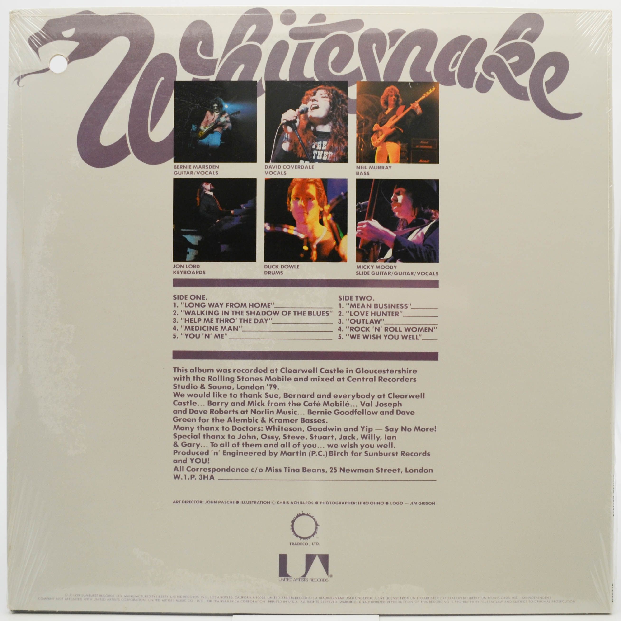 Whitesnake — Lovehunter (USA), 1979