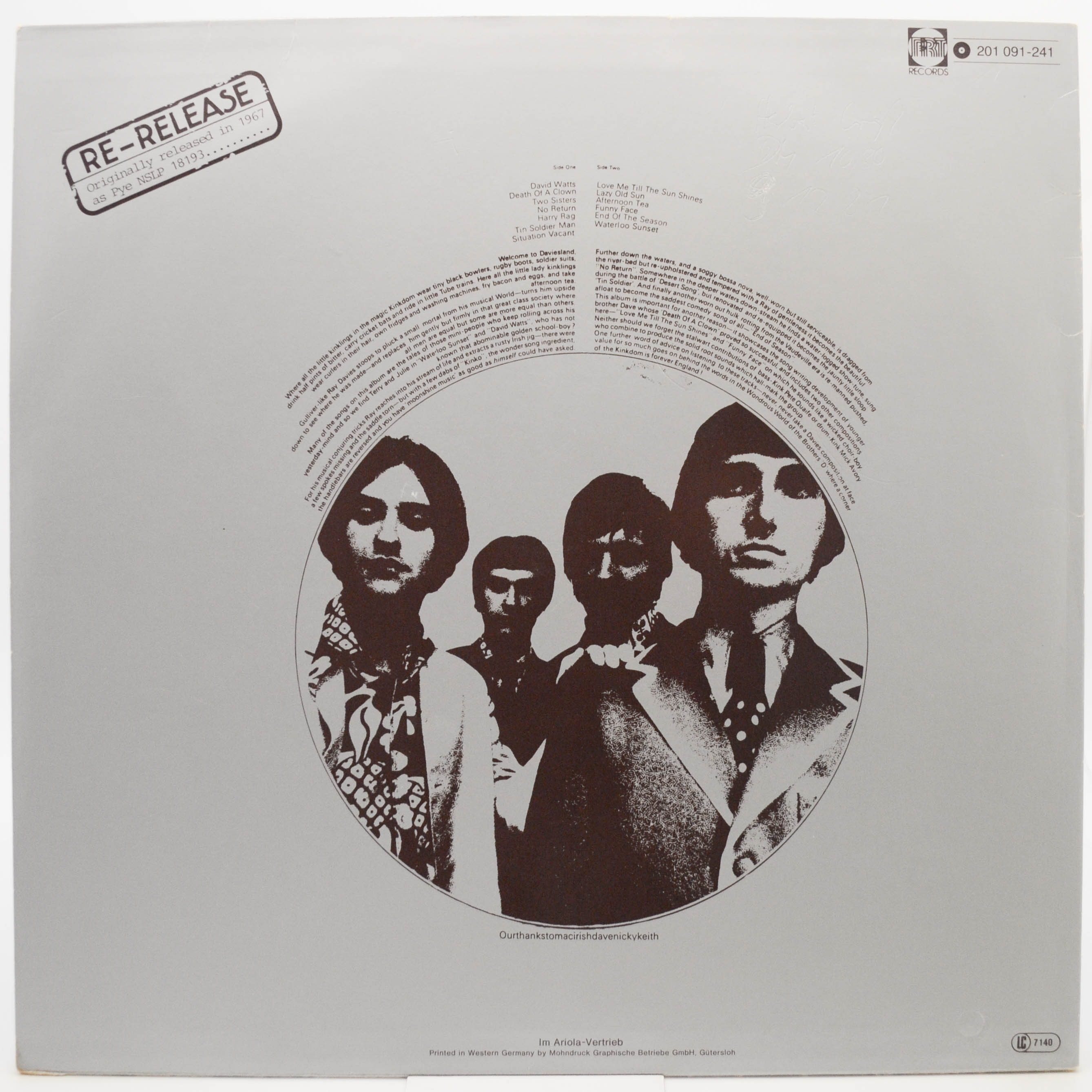 Kinks — Something Else By The Kinks, 1967