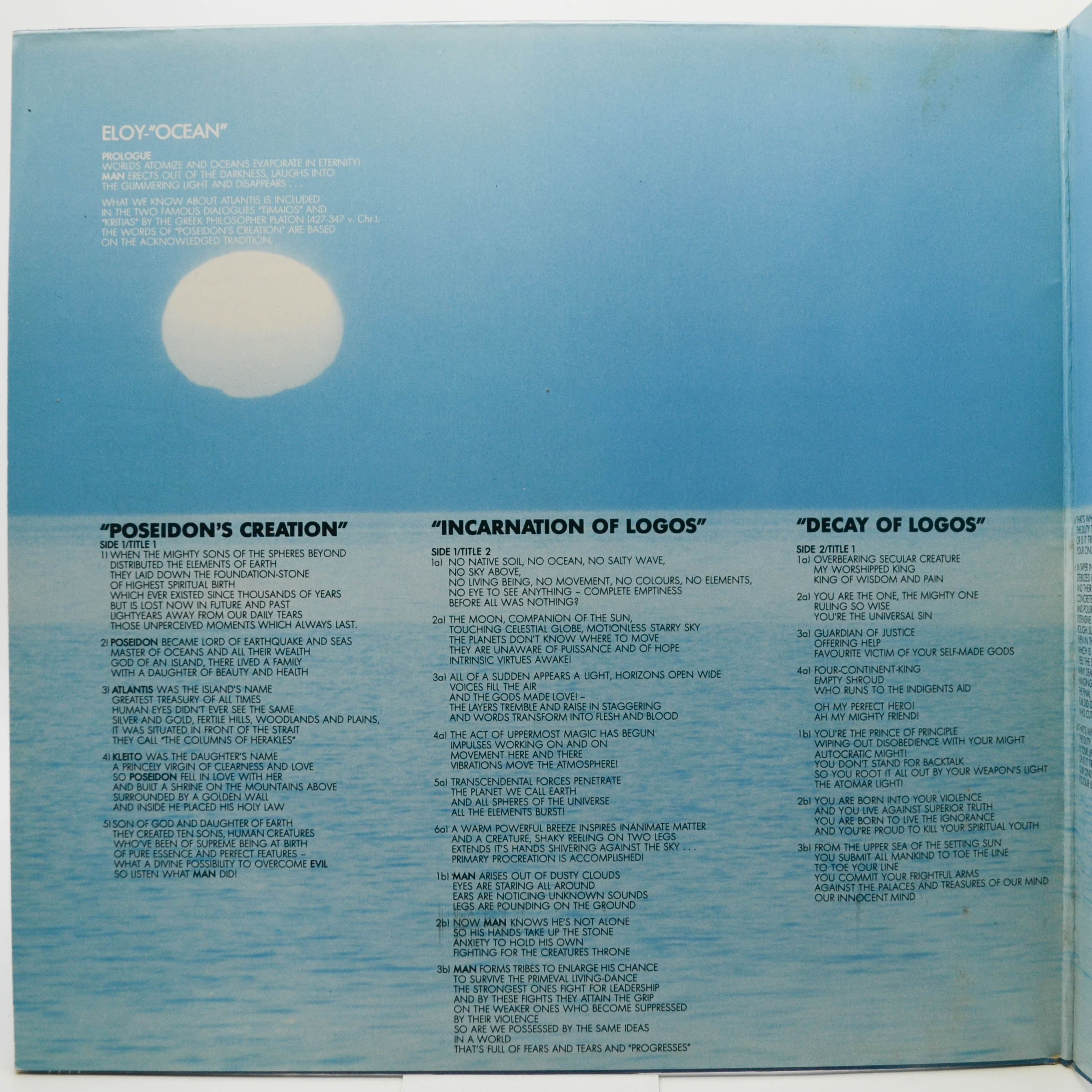 Eloy — Ocean (1-st, Germany), 1977