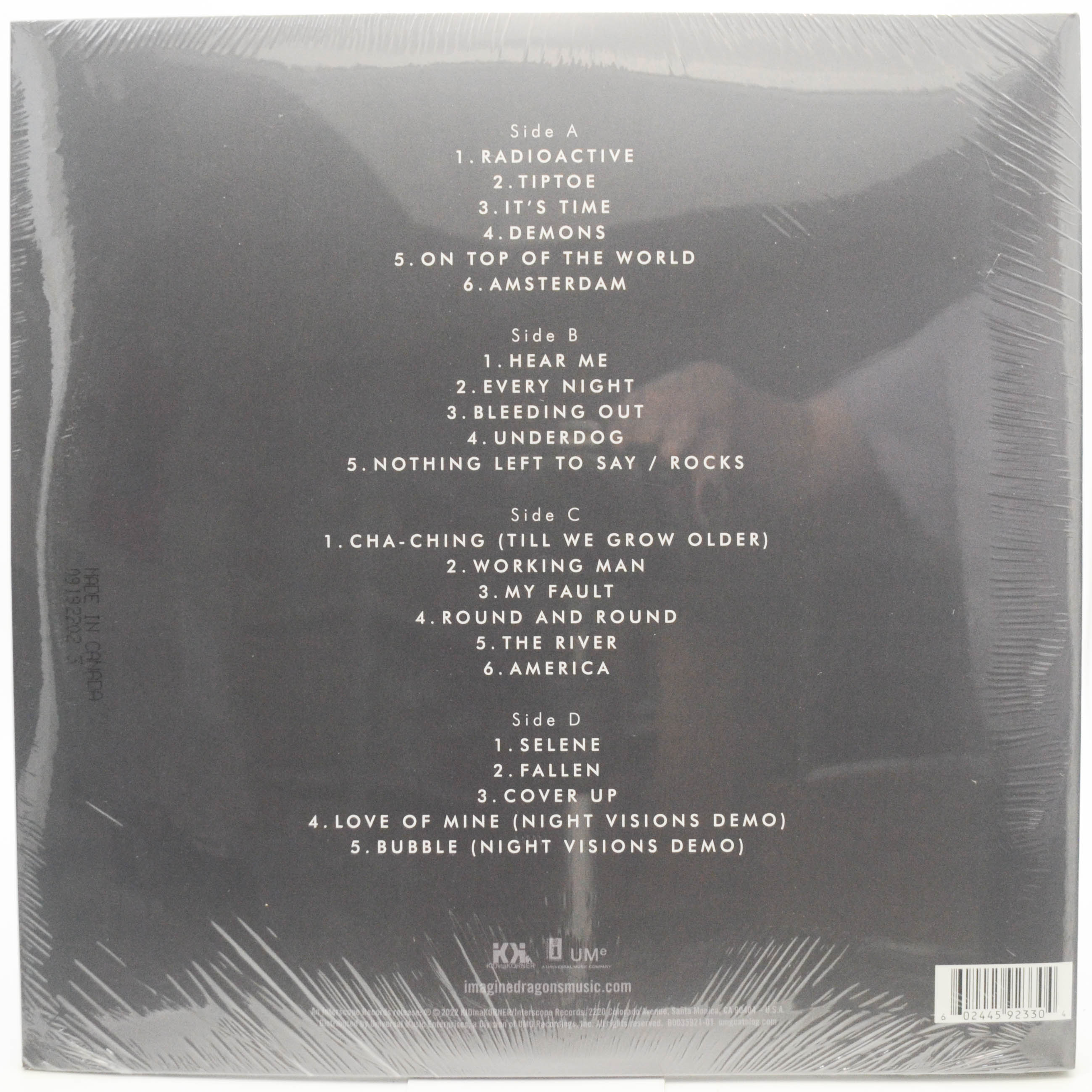 Imagine Dragons — Night Visions (2LP), 2012