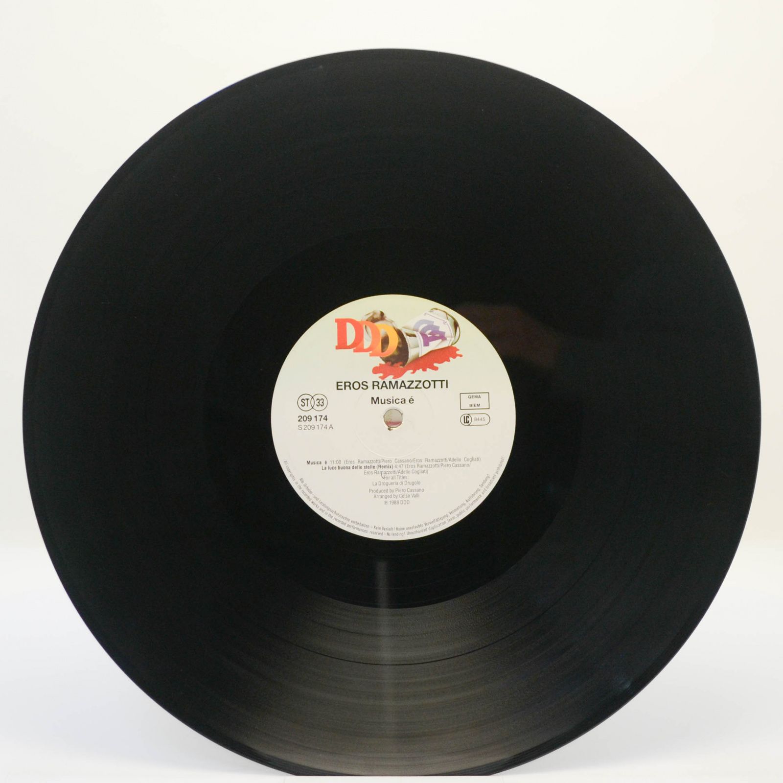 Eros Ramazzotti — Musica È, 1988