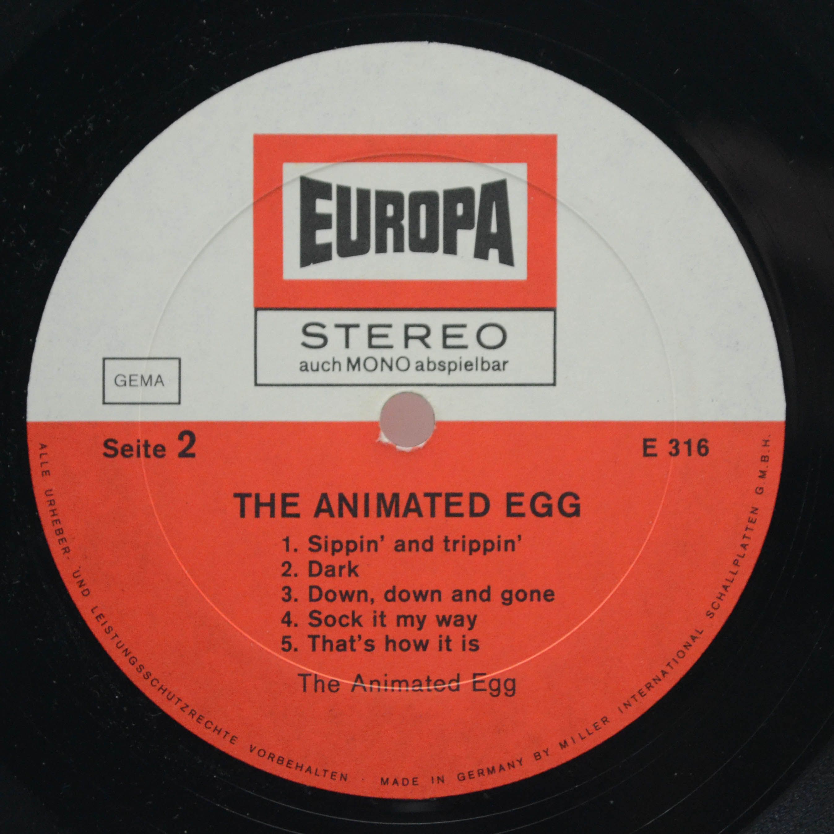 Animated Egg — The Animated Egg, 1969