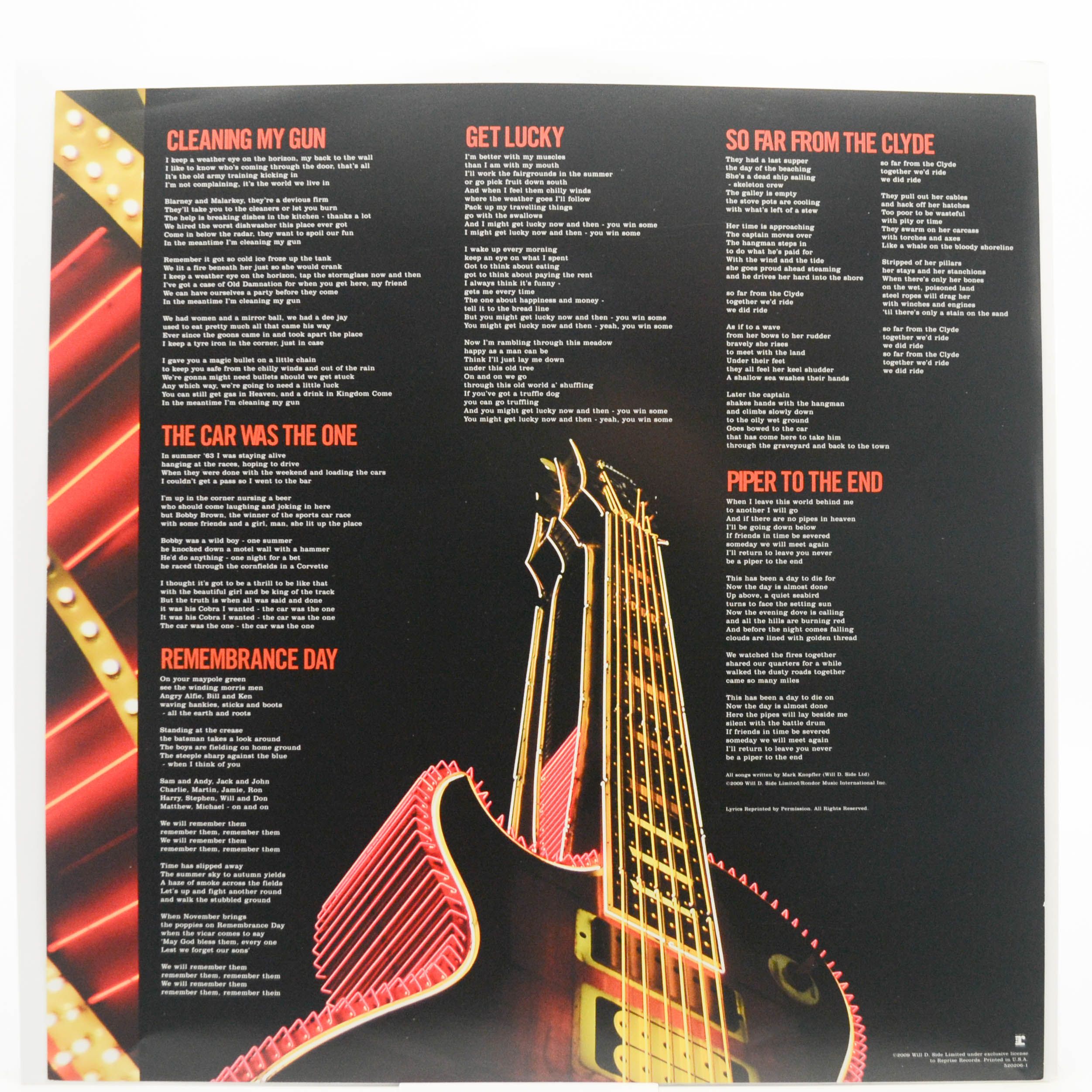 Mark Knopfler — Get Lucky (2LP, USA), 2009