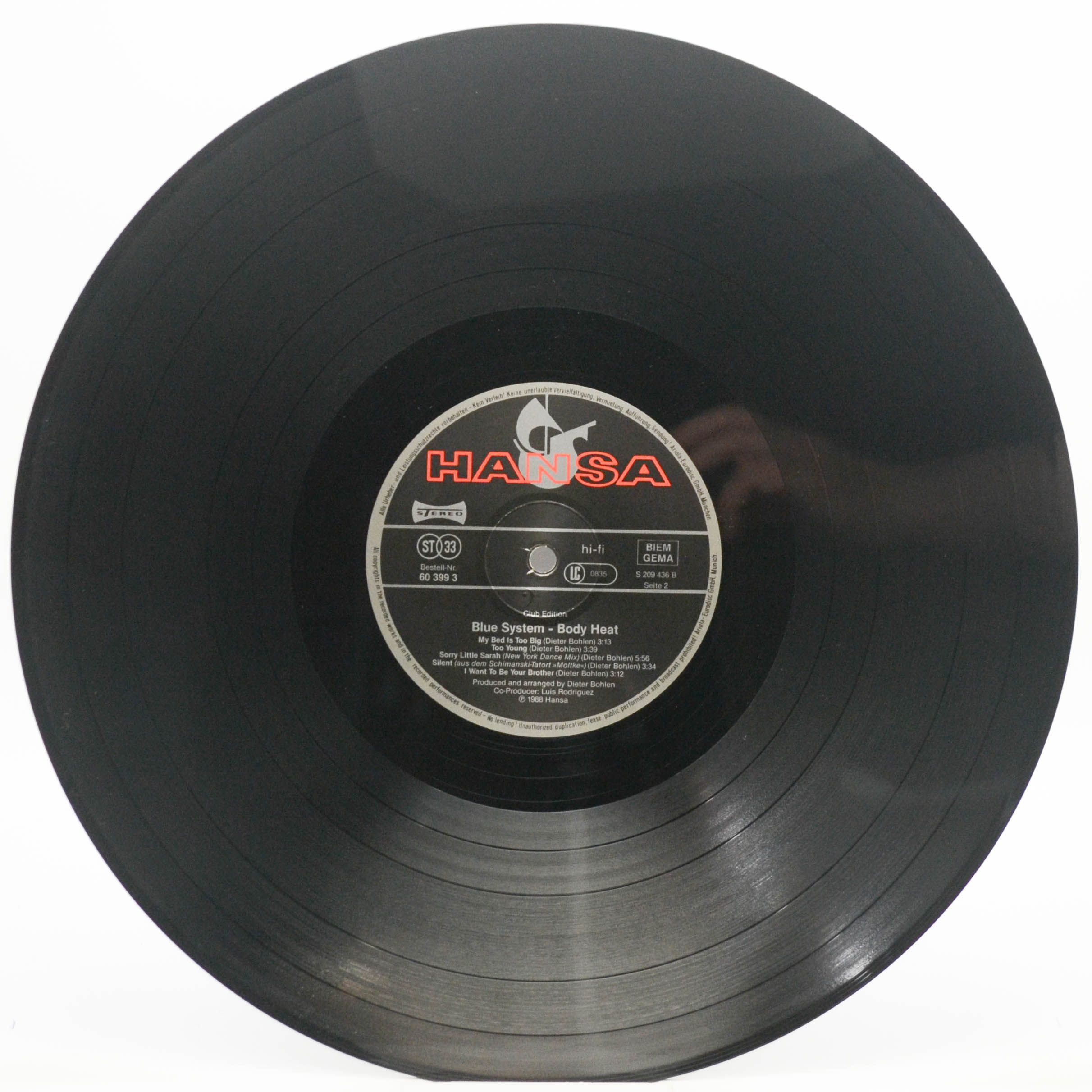 Blue System — Body Heat, 1988