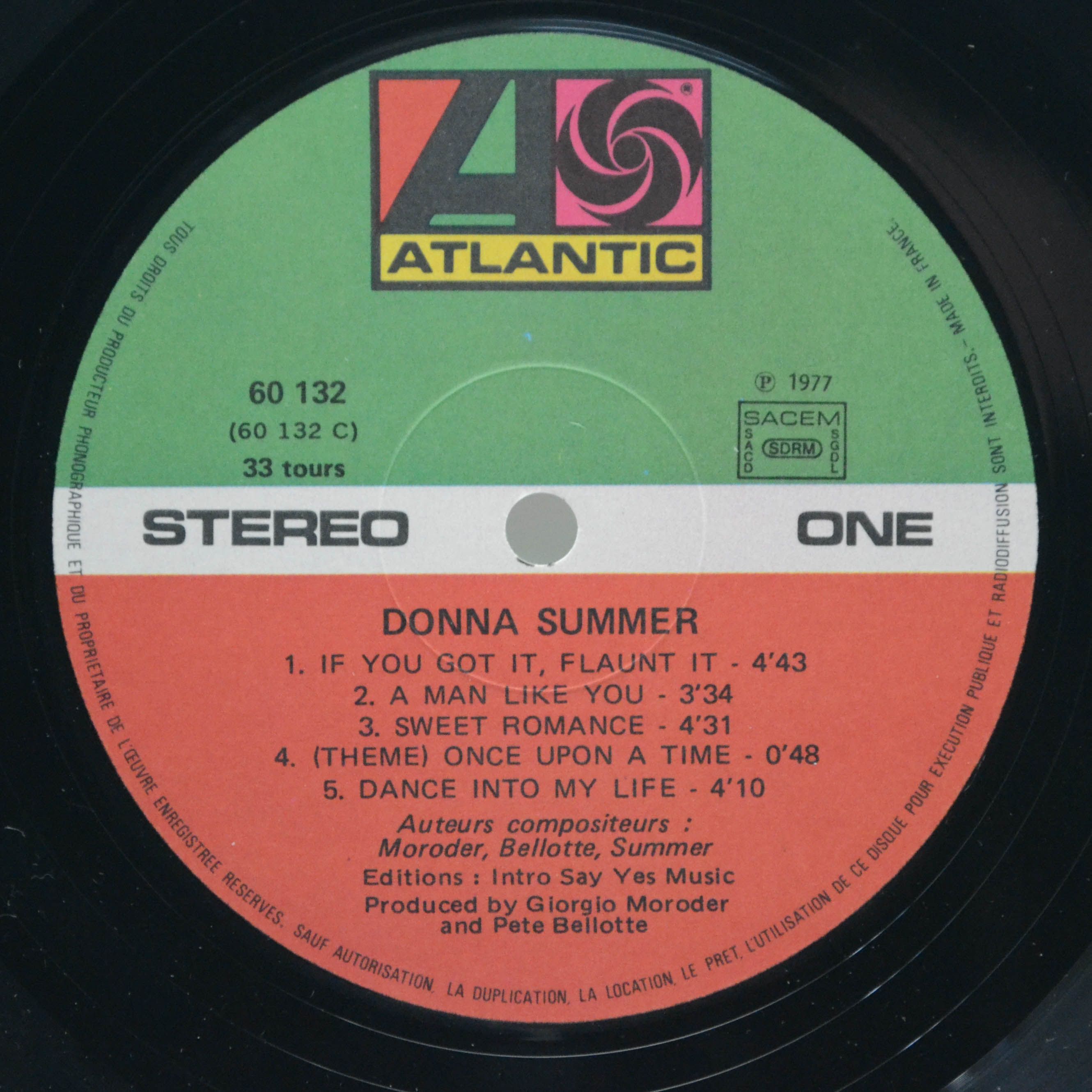 Donna Summer — Once Upon A Time... (2LP), 1977