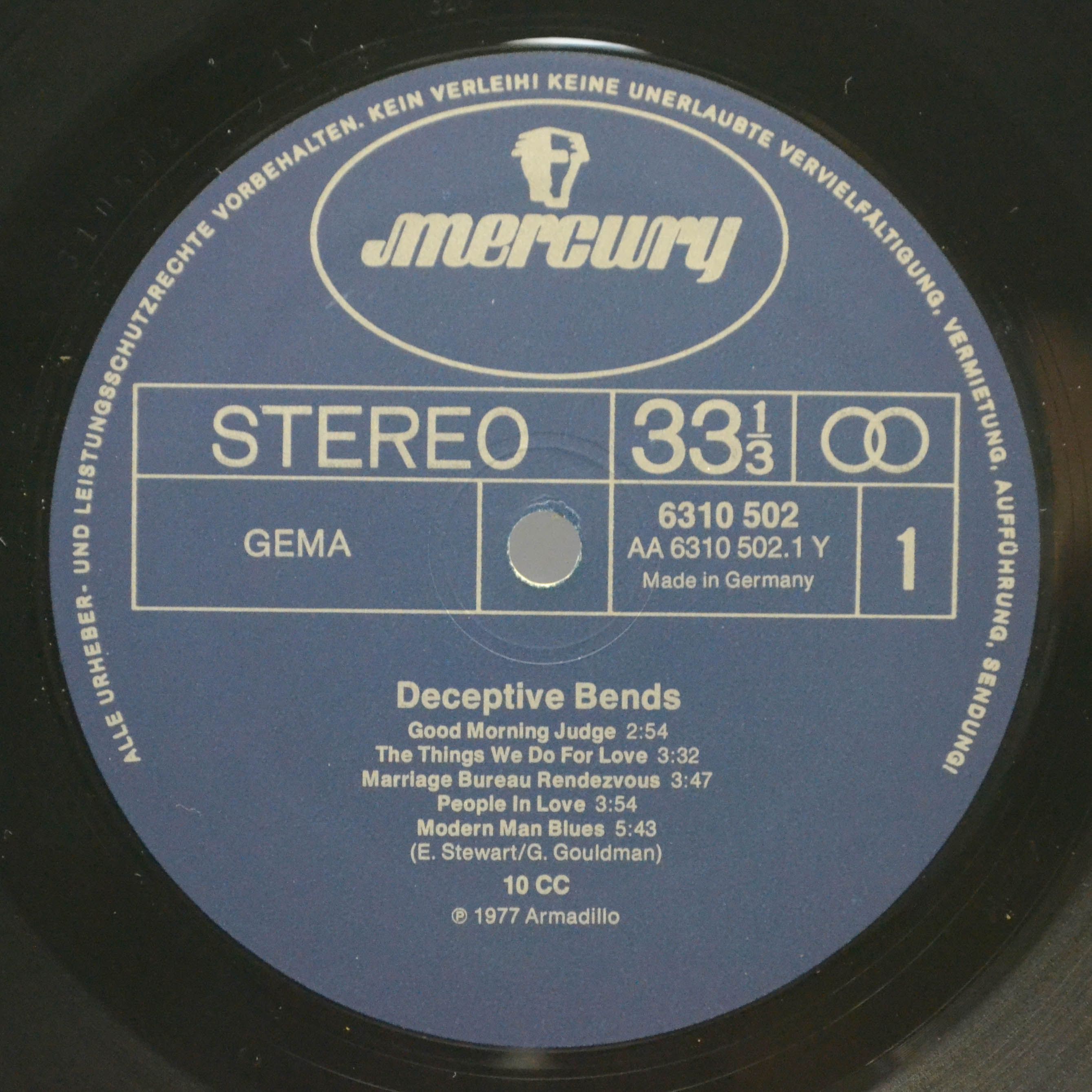 10cc — Deceptive Bends, 1977