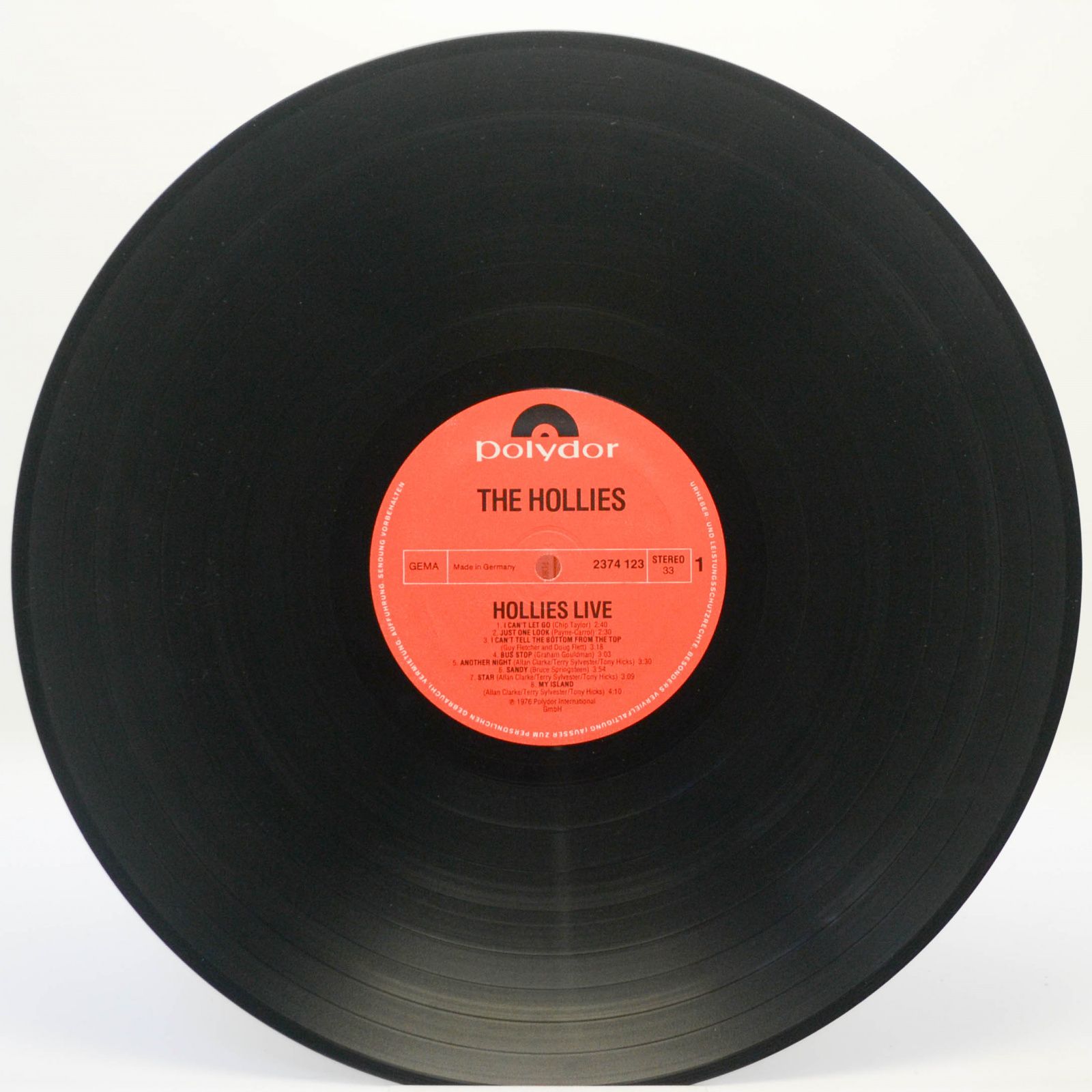 Hollies — Hollies Live, 1976