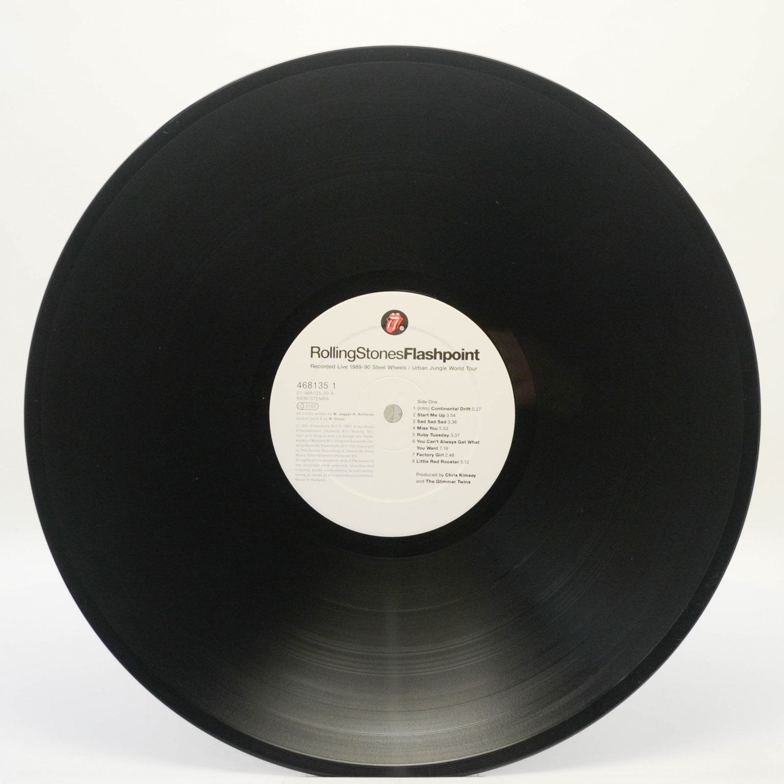 Rolling Stones — Flashpoint (booklet), 1991