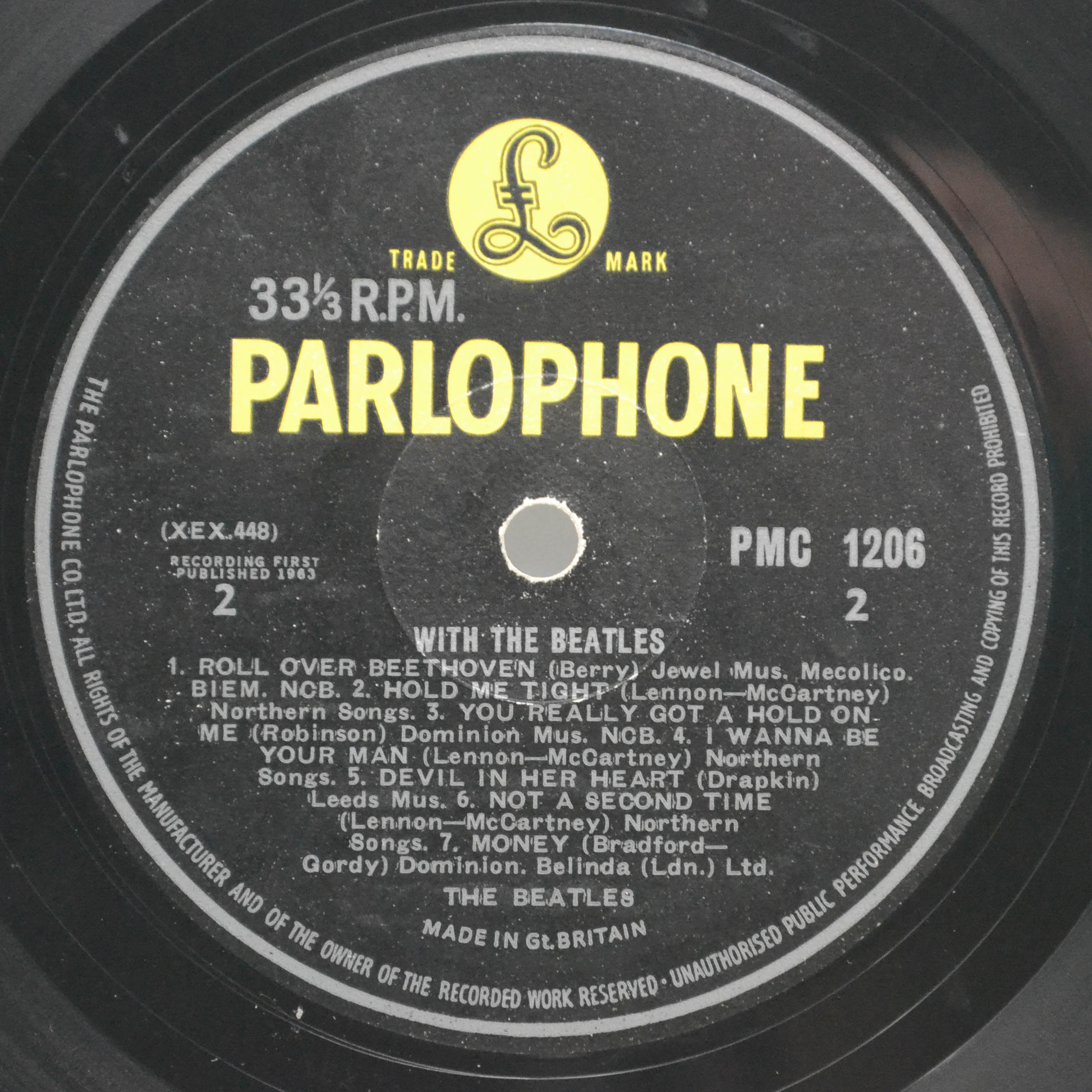 Beatles — With The Beatles (UK), 1963