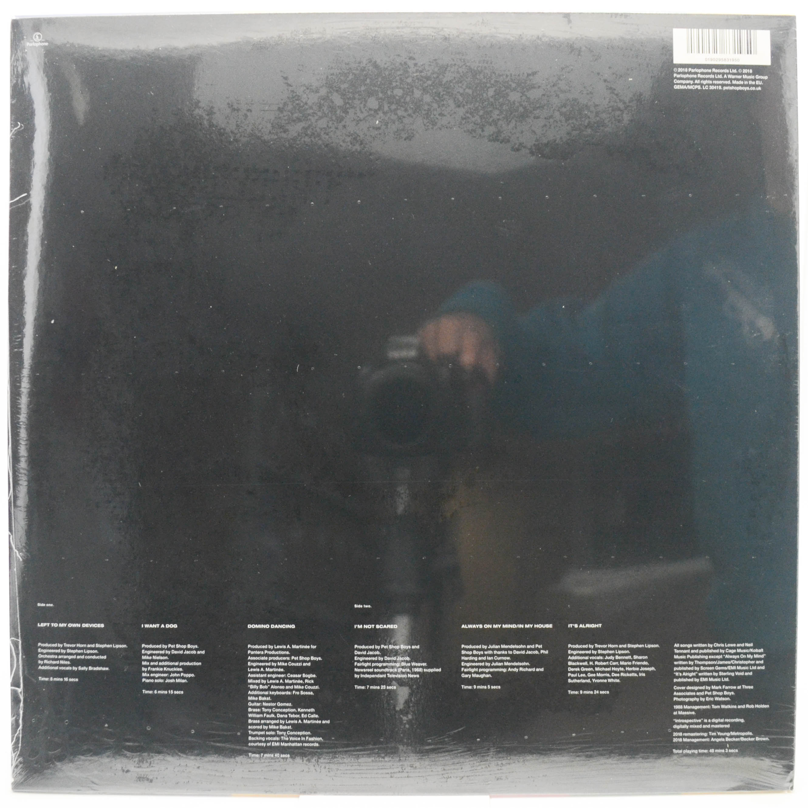 Pet Shop Boys — Introspective, 1988