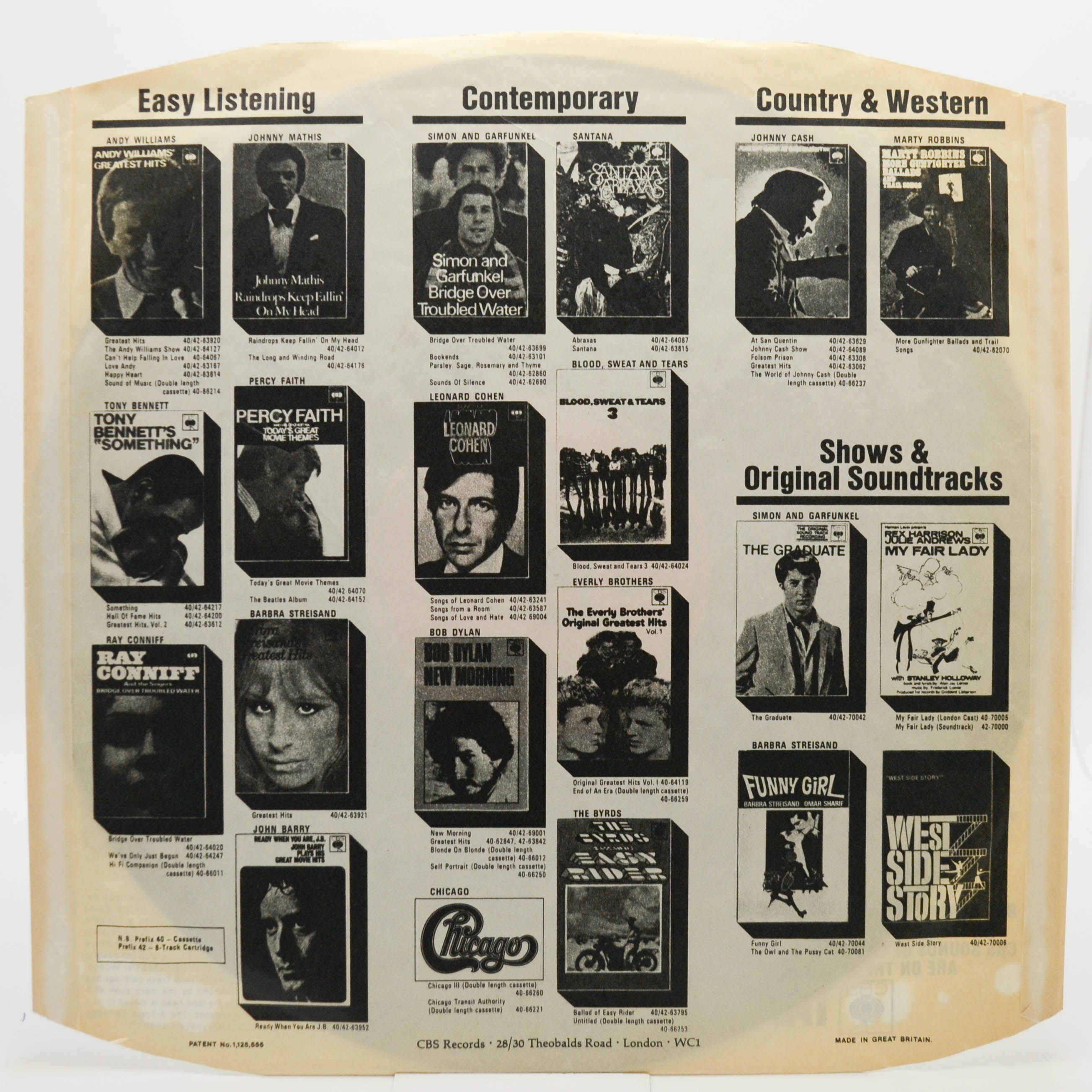 Christie — For All Mankind (1-st, UK), 1971