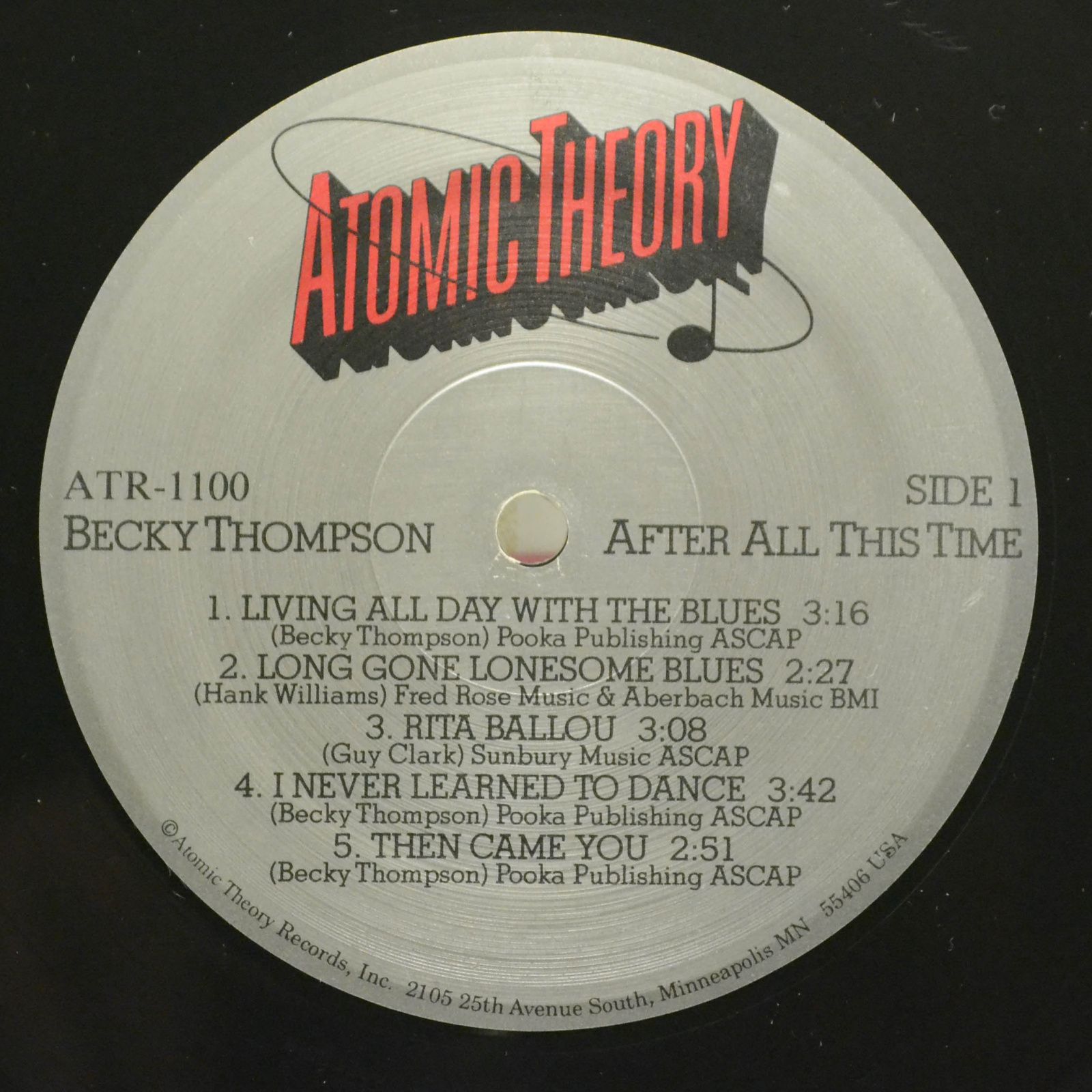 Becky Thompson — After All This Time, 1988