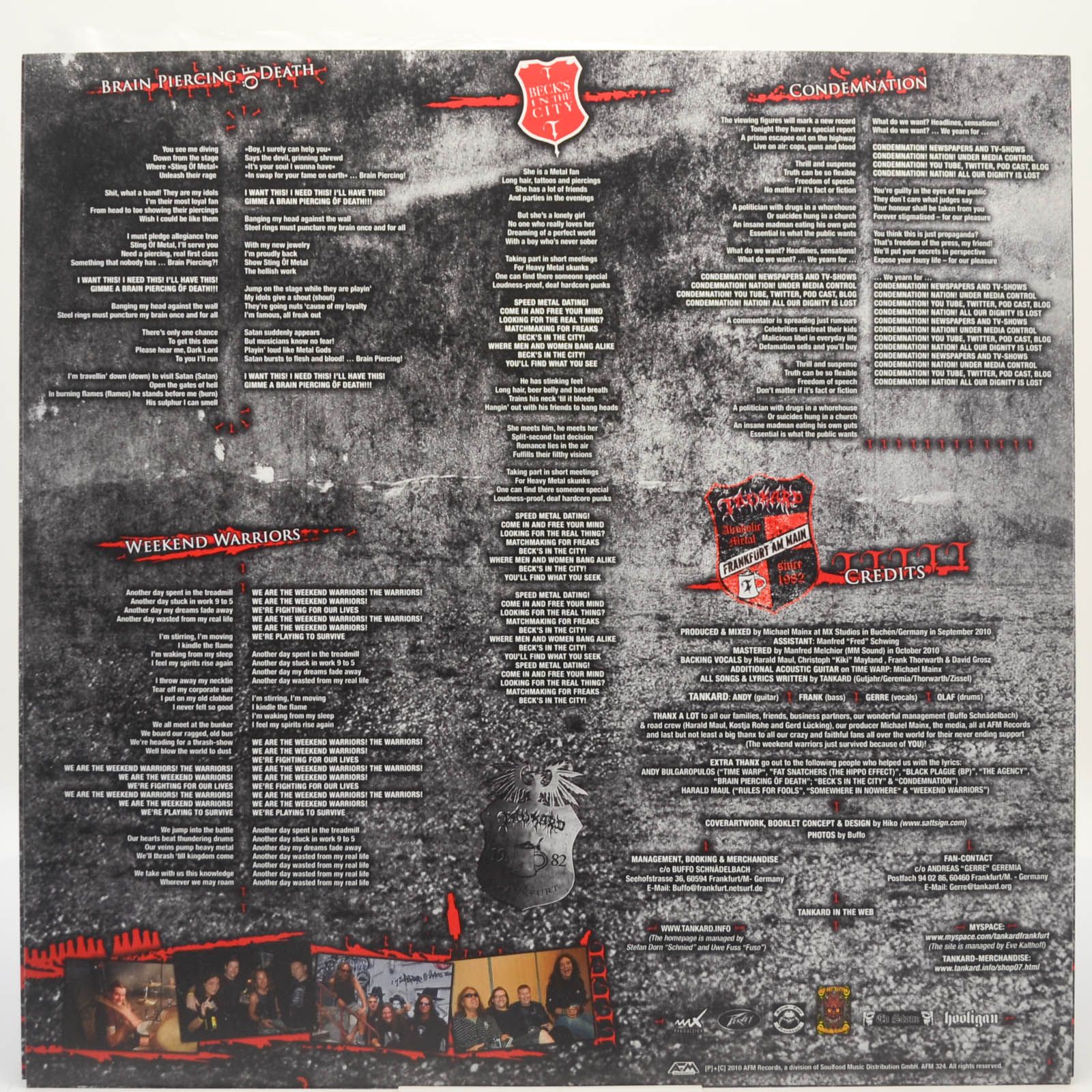 Tankard — Vol(l)ume 14, 2010