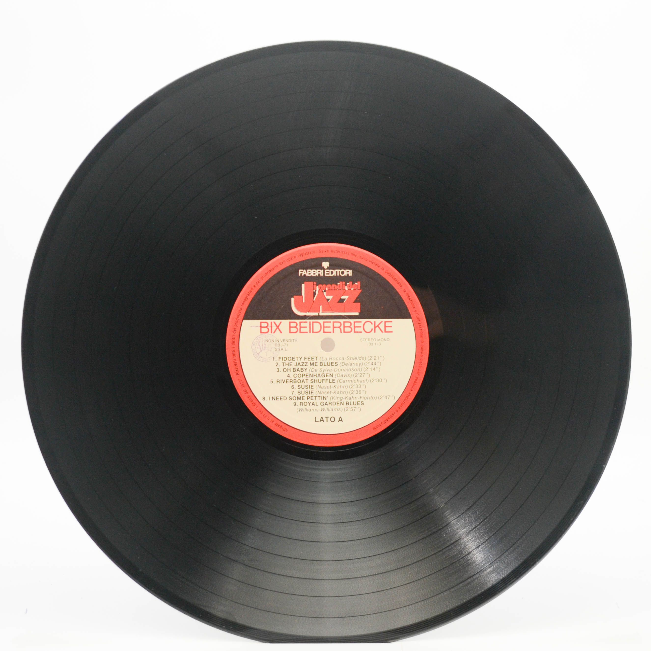 Bix Beiderbecke — Bix Beiderbecke (booklet), 1982