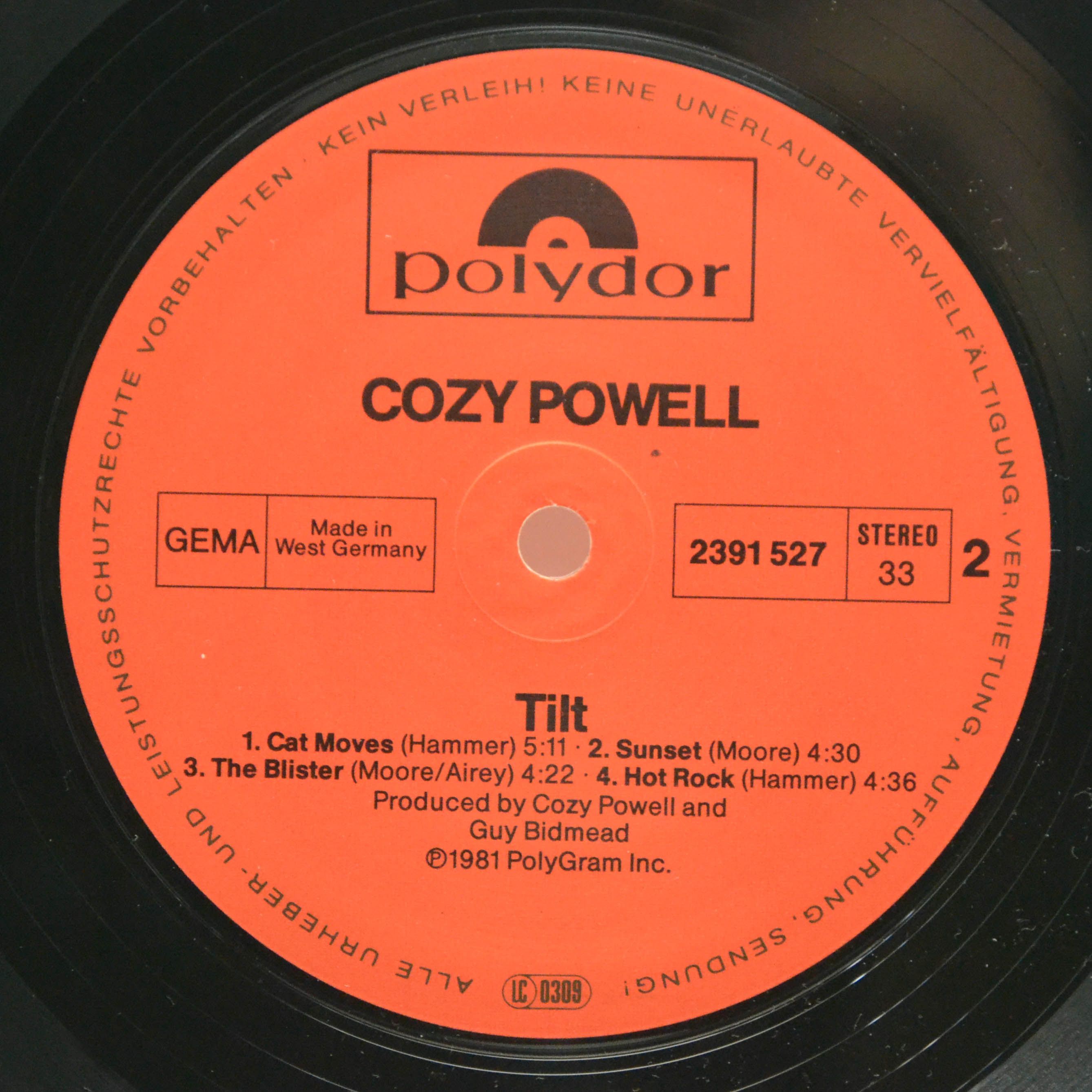 Cozy Powell — Tilt, 1981