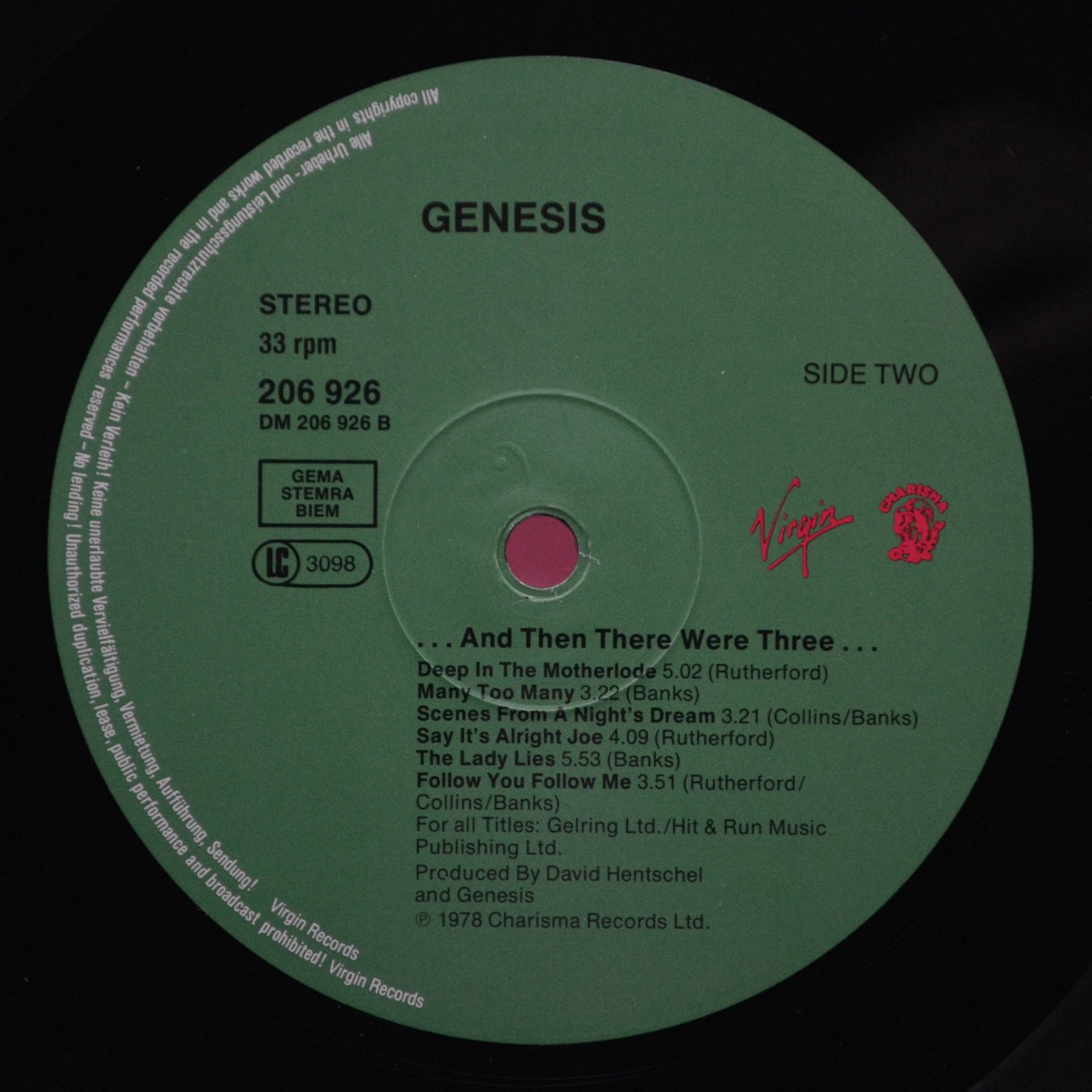 Genesis — ... And Then There Were Three..., 1978