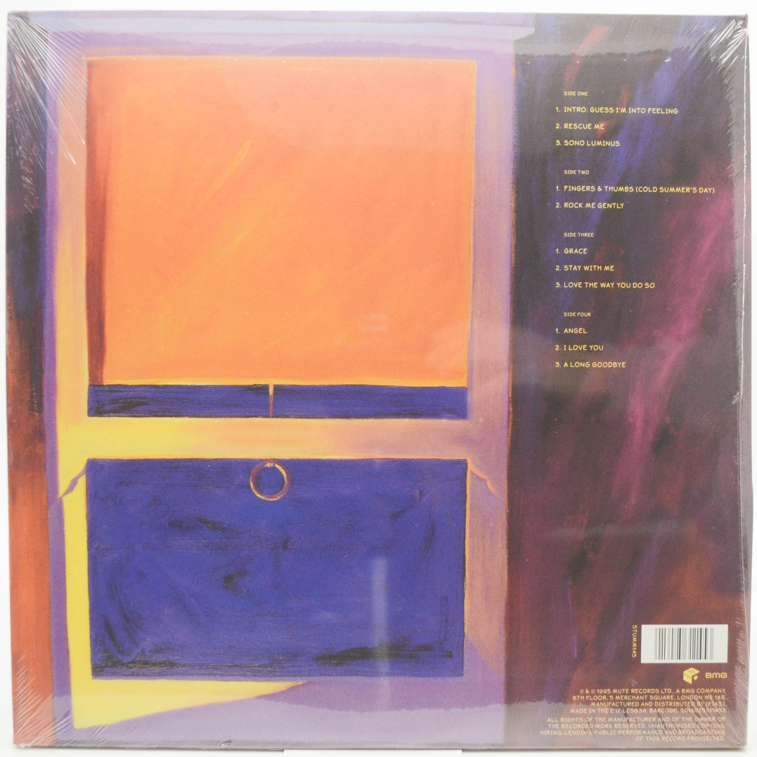 Erasure — Erasure (2LP, UK), 1995