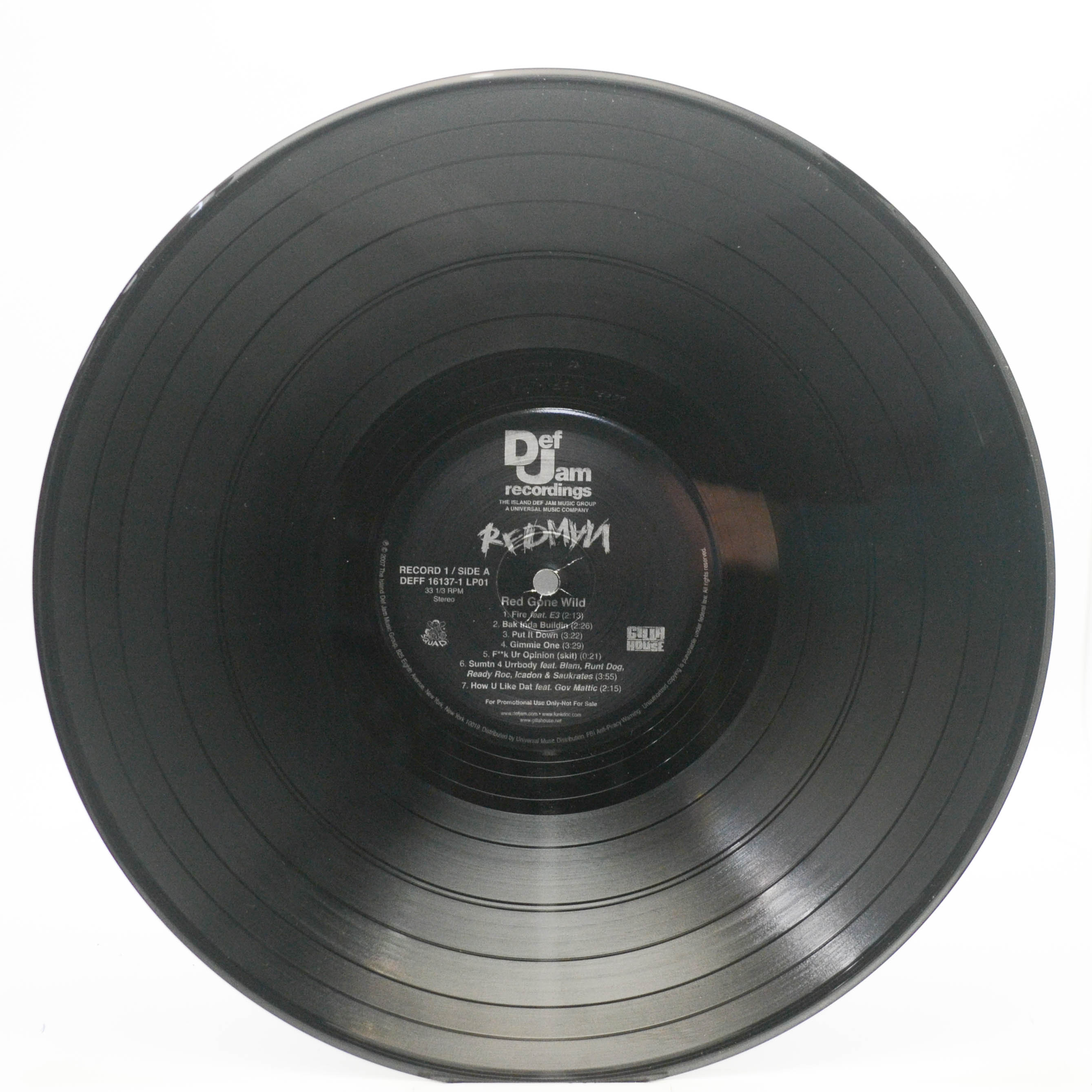 Redman — Red Gone Wild (2LP, 1-st, USA), 2007