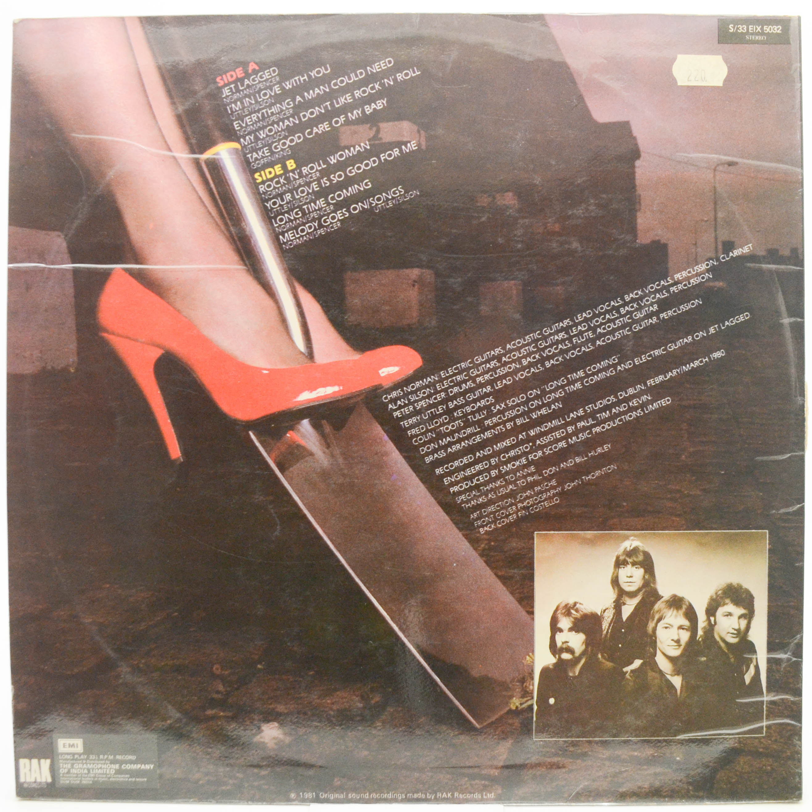 Smokie — Solid Ground, 1981