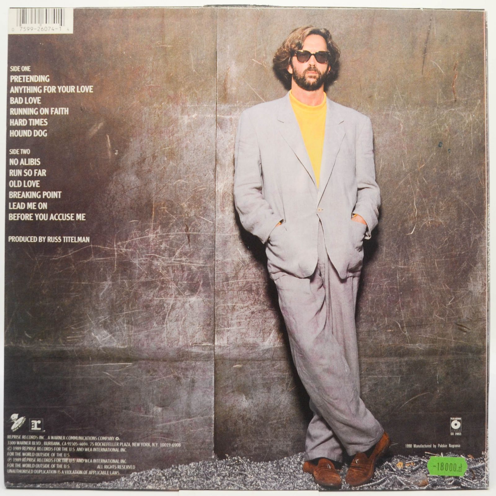 Eric Clapton — Journeyman, 1990