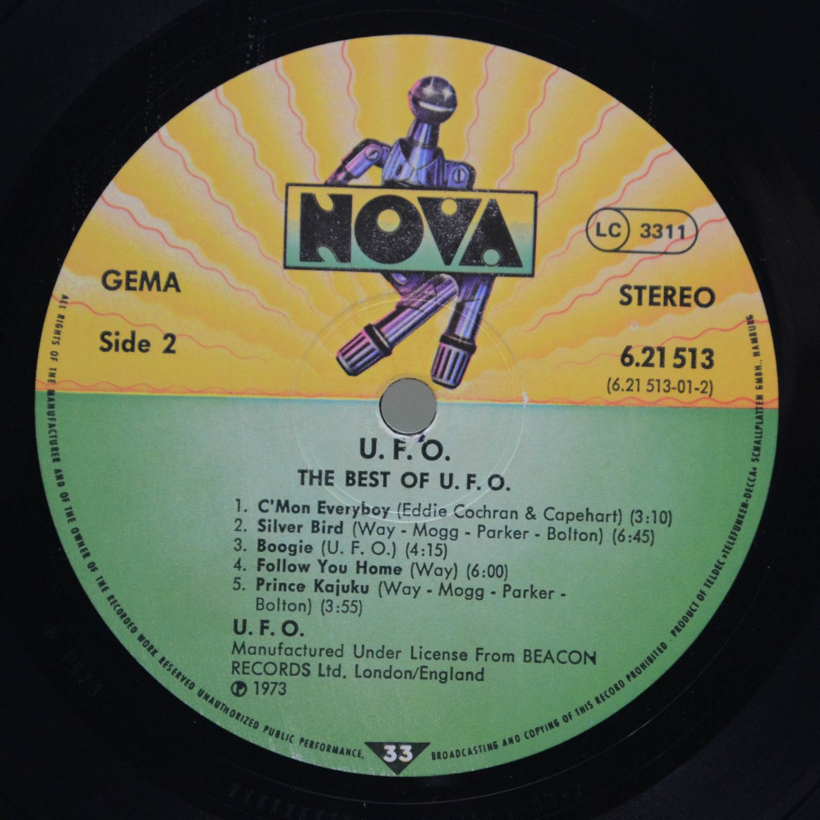 UFO — The Best Of UFO, 1973