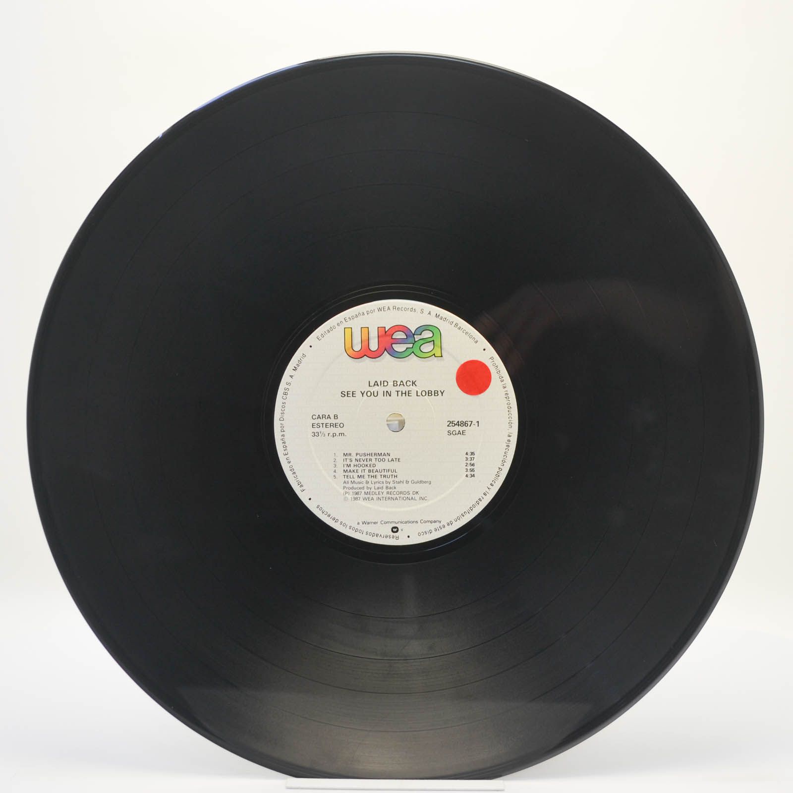 Laid Back — See You In The Lobby, 1987