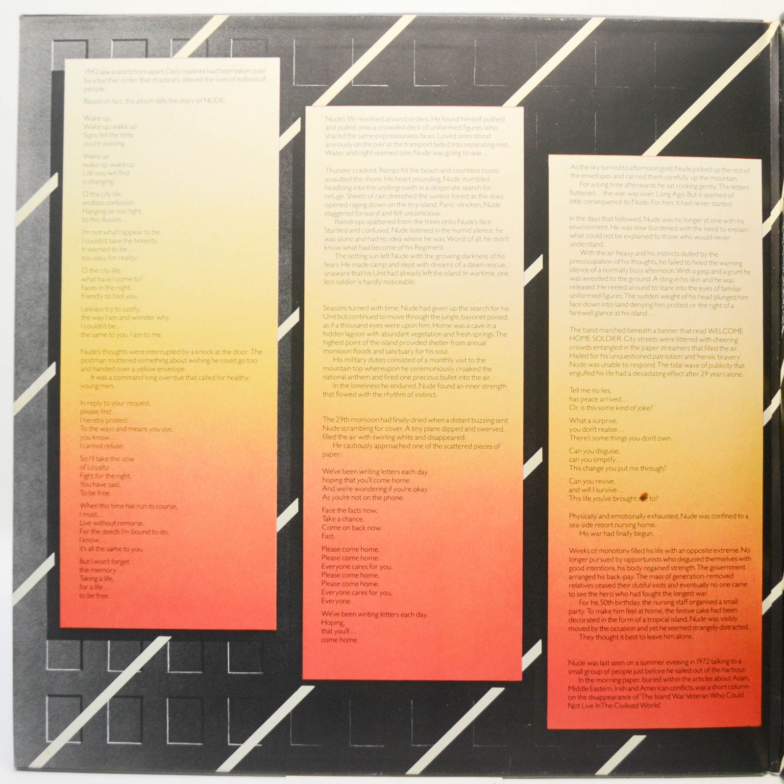 Camel — Nude, 1981