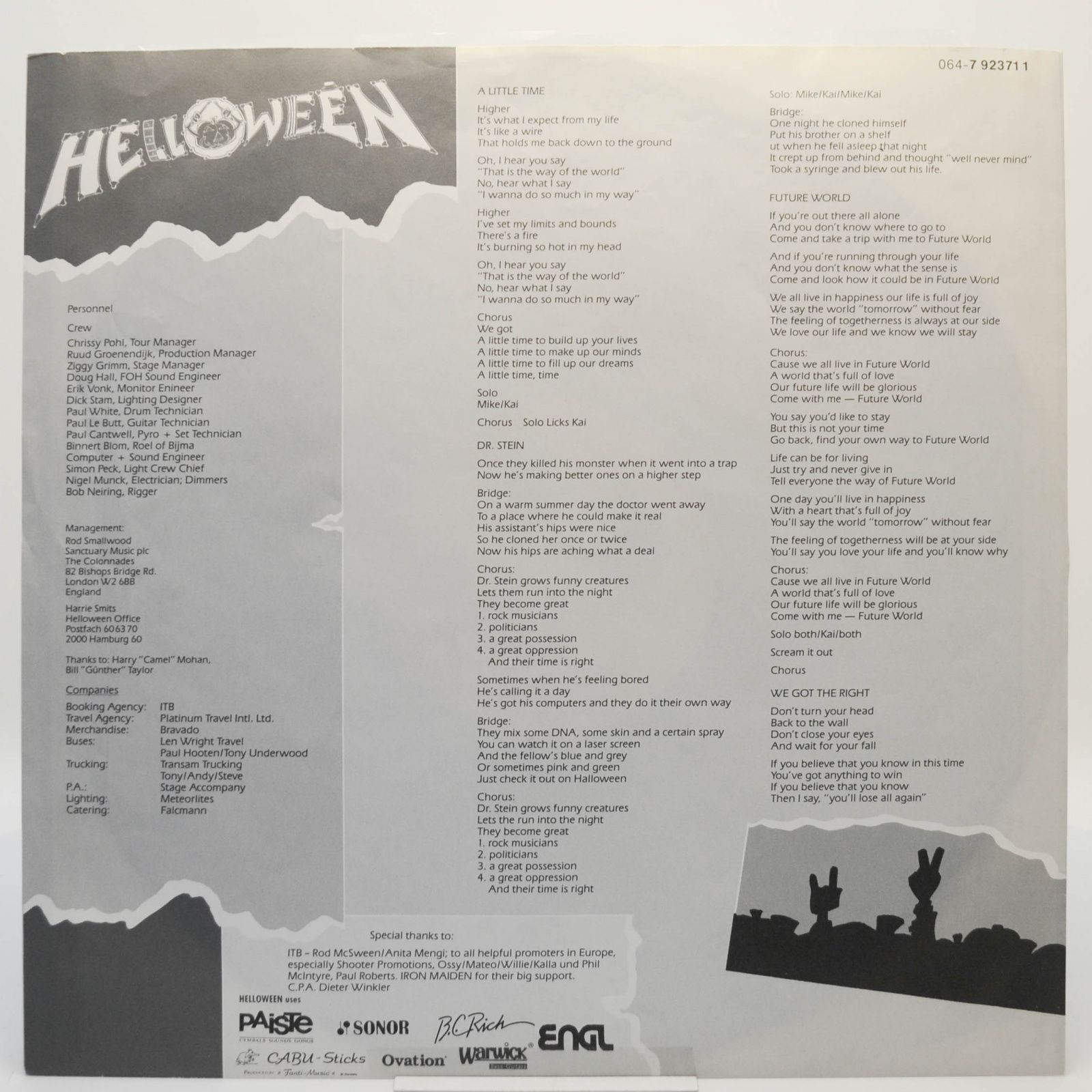 Helloween — Live In The U.K., 1989