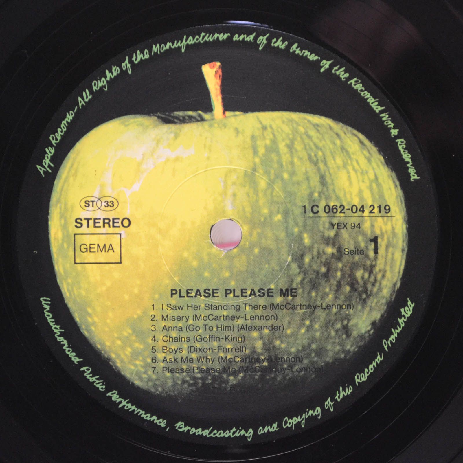 Beatles — Please Please Me, 1963