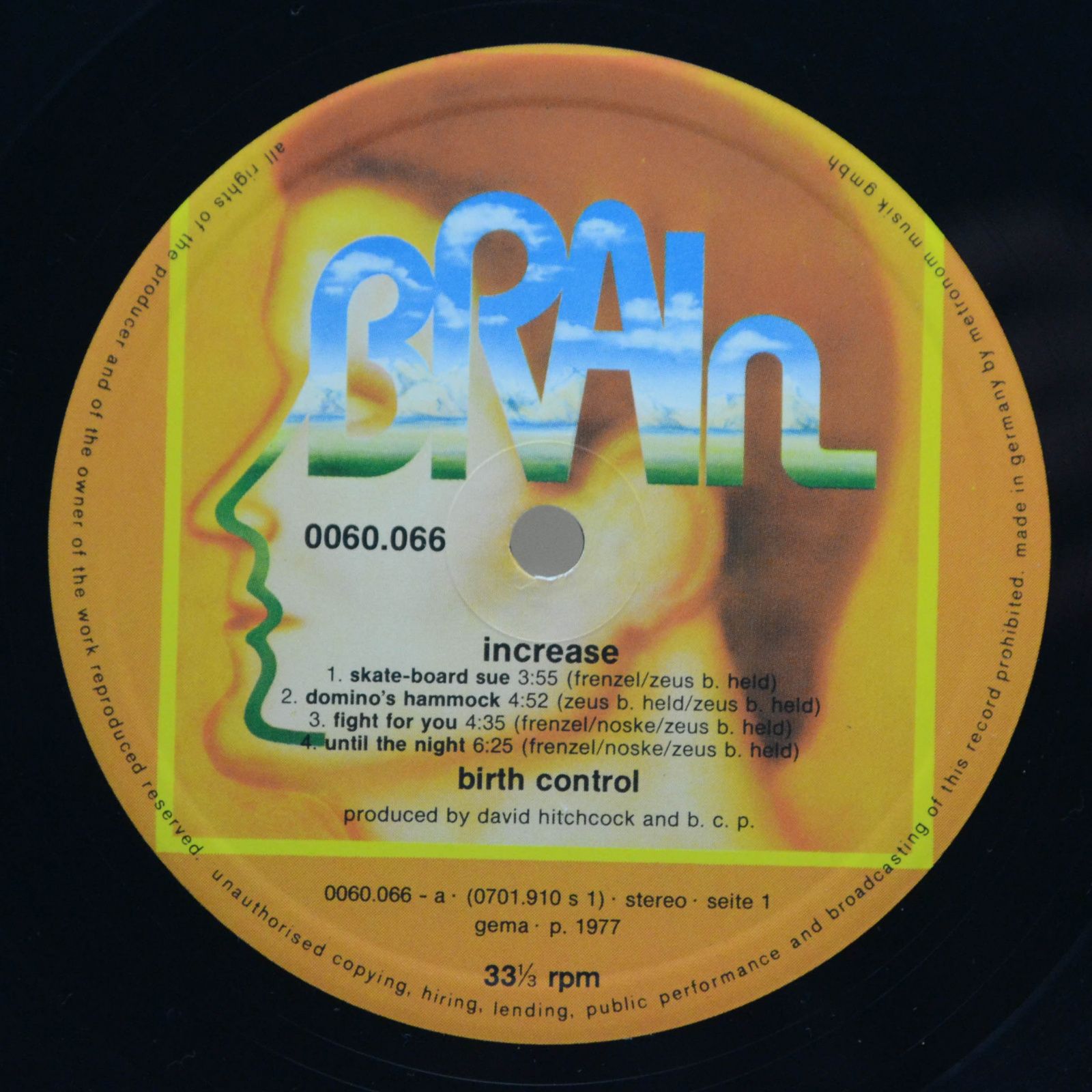 Birth Control — Increase, 1977