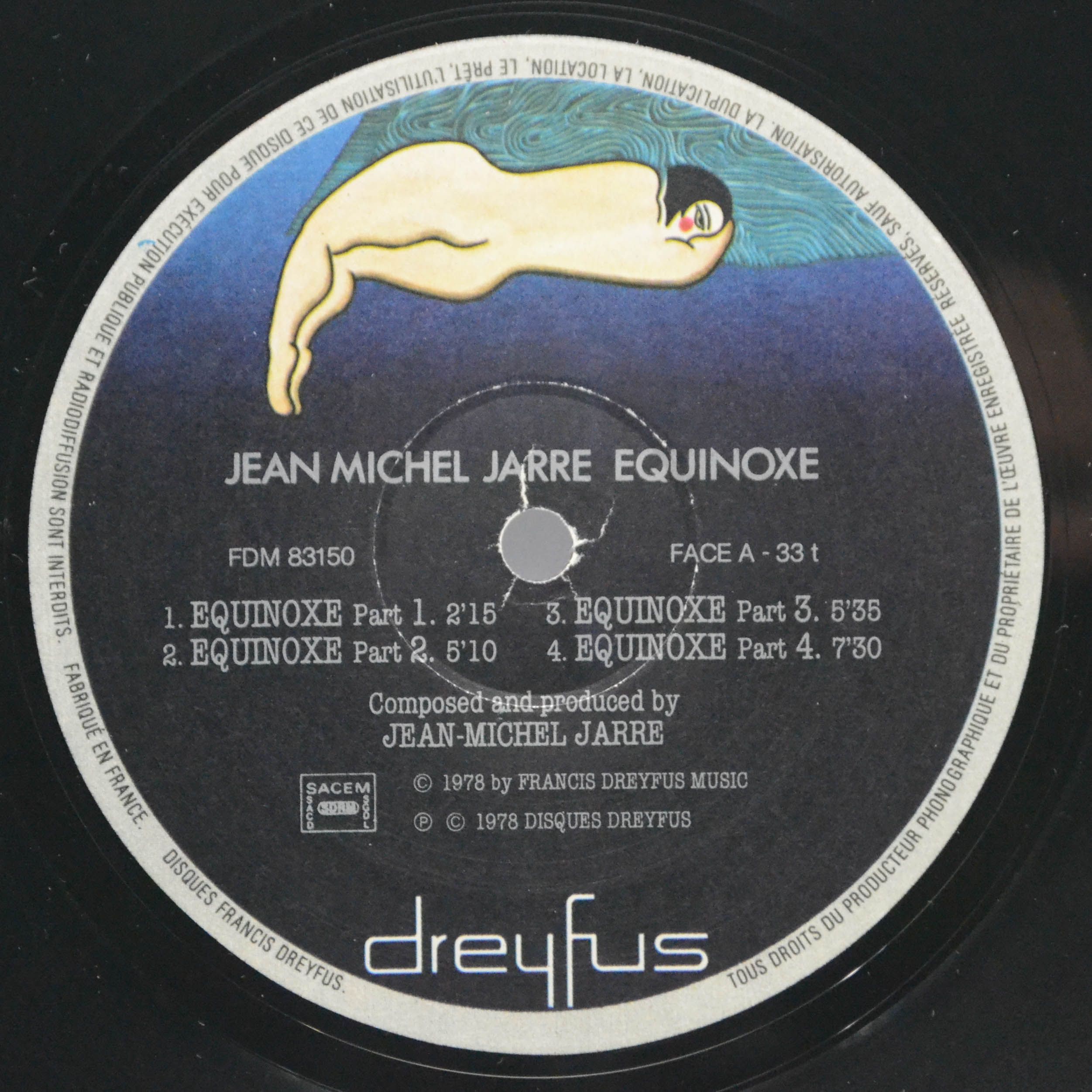 Jean Michel Jarre — Equinoxe (France), 1978