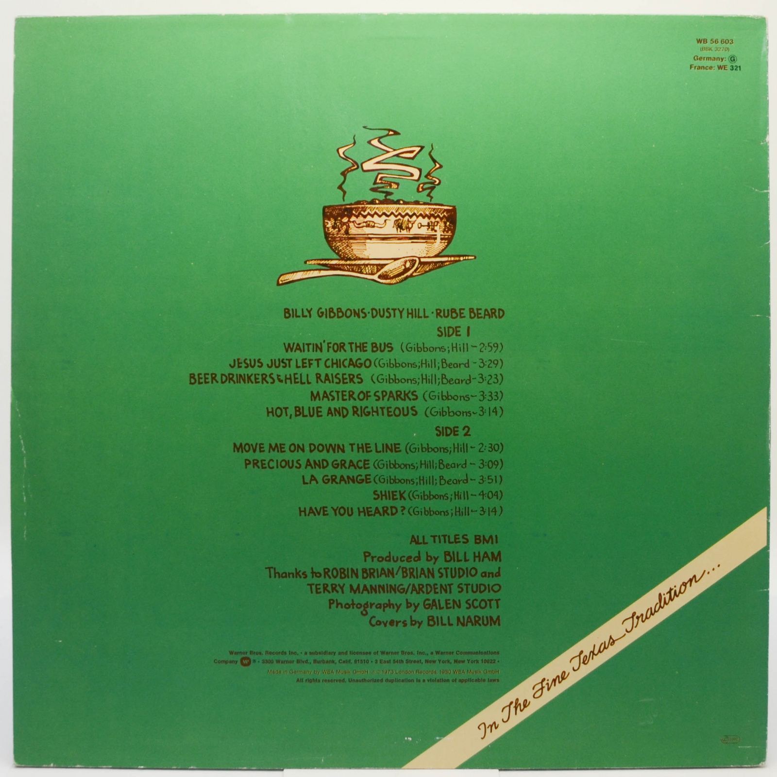 ZZ Top — Tres Hombres, 1983