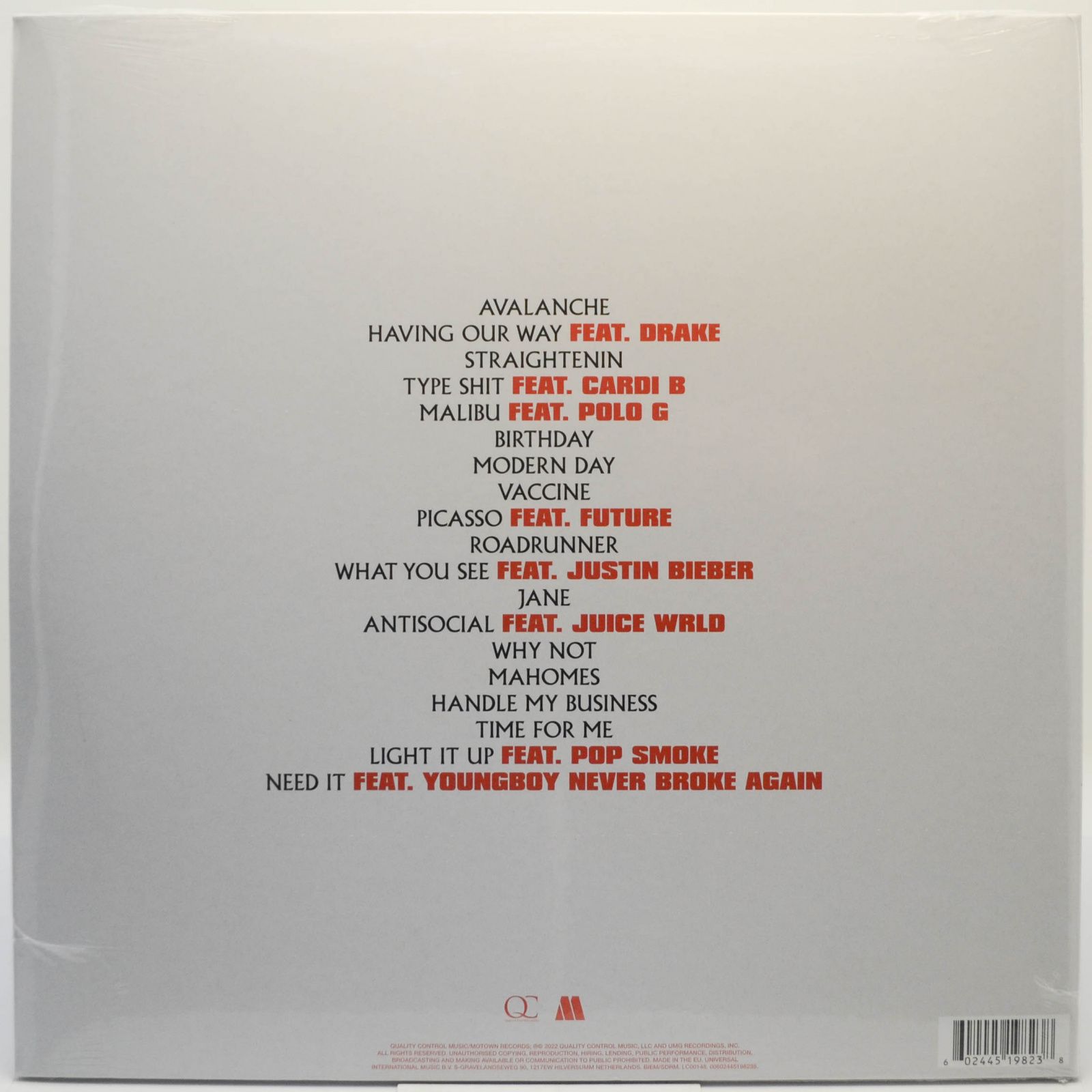 Migos — Culture III (2LP), 2021